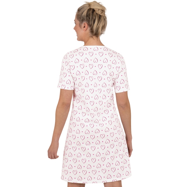 Trigema Nachthemd »TRIGEMA Nachthemd mit herzigem Allover-Print« online  bestellen bei Jelmoli-Versand Schweiz