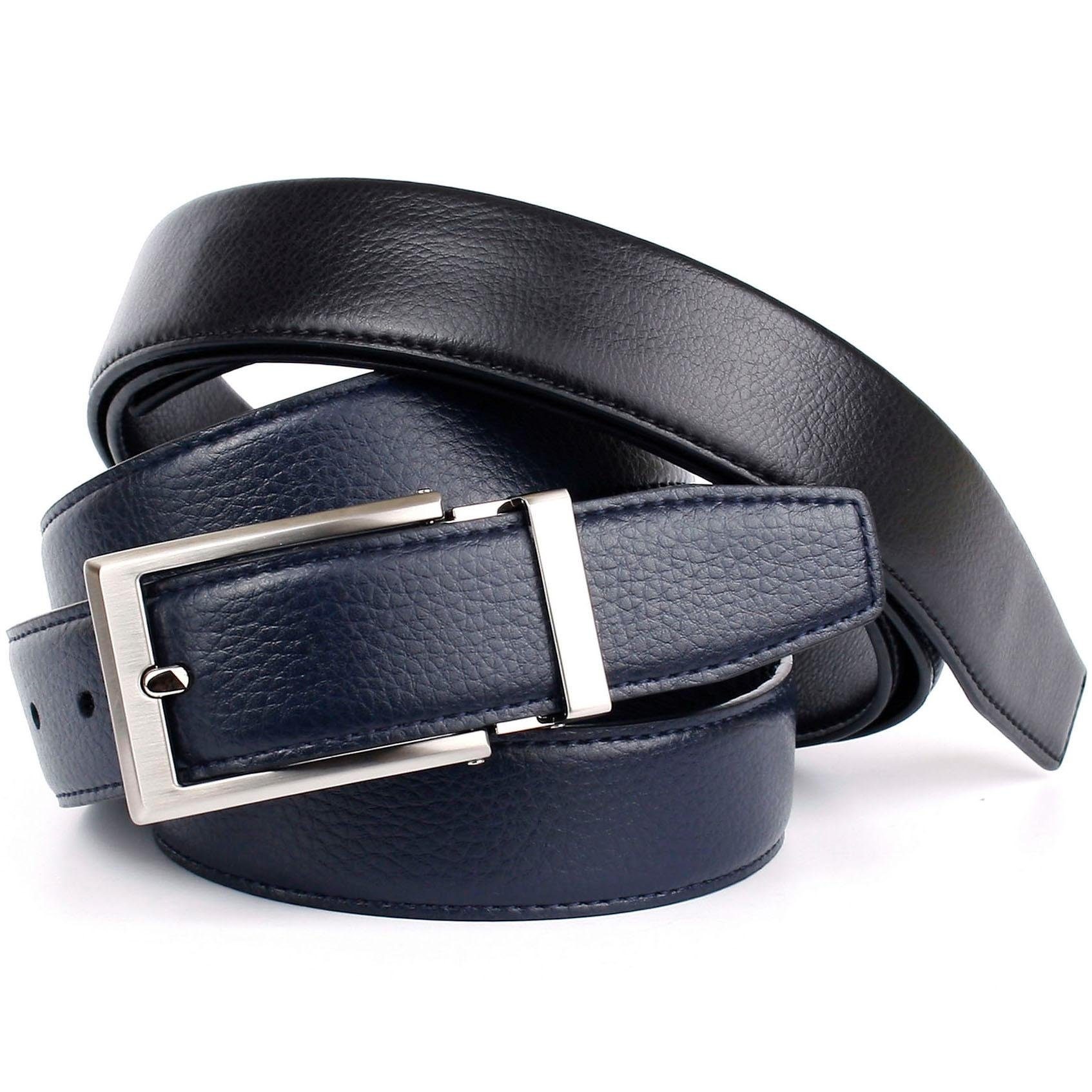 Wendegürtel schwarz in Anthoni Crown und online Ledergürtel, dunkelblau Jelmoli-Versand bestellen |