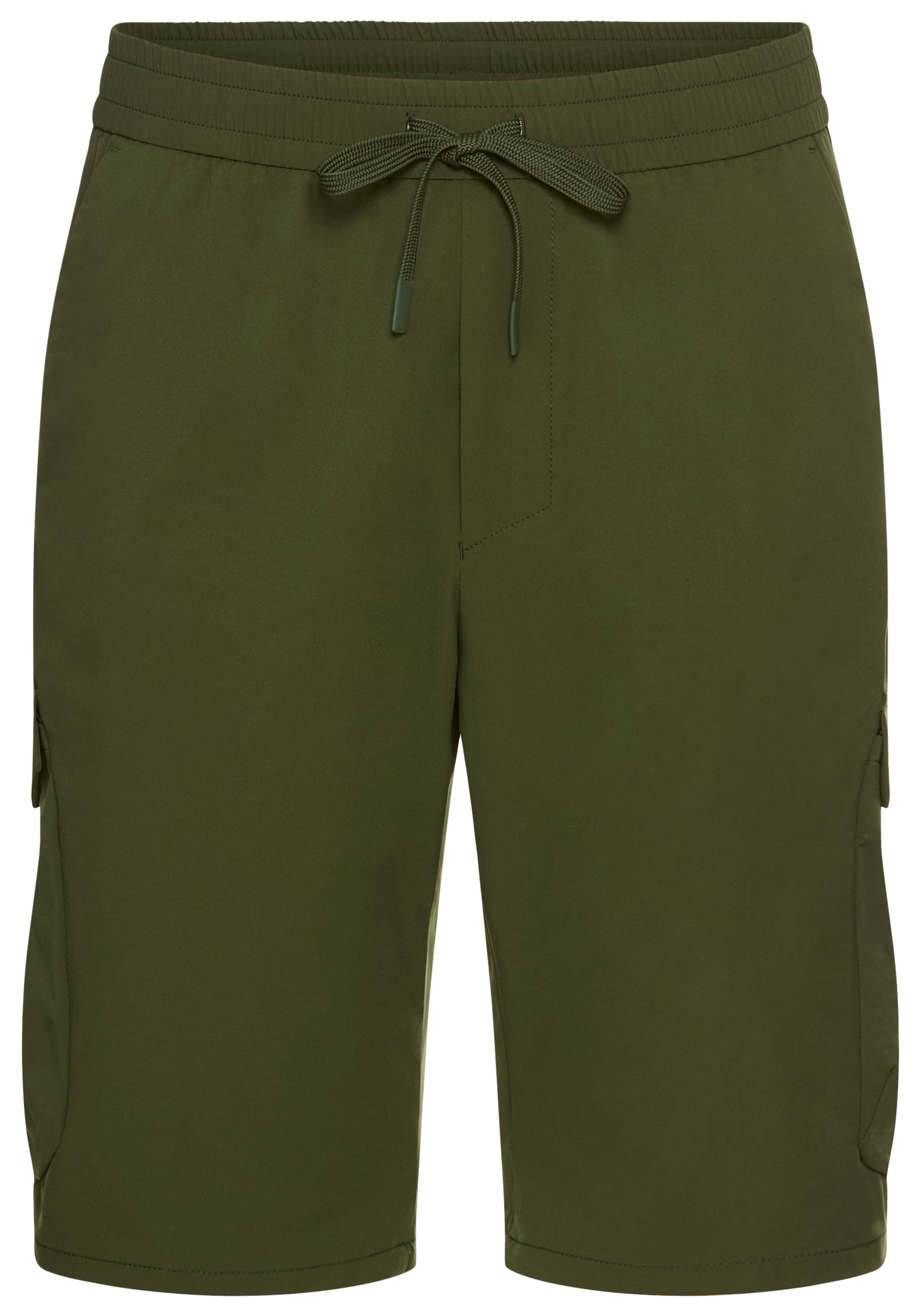 BOSS GREEN Shorts »S Urbanex-Cargo« mit Cargotaschen Cargohose Stretchhose Businesshose Anzughose