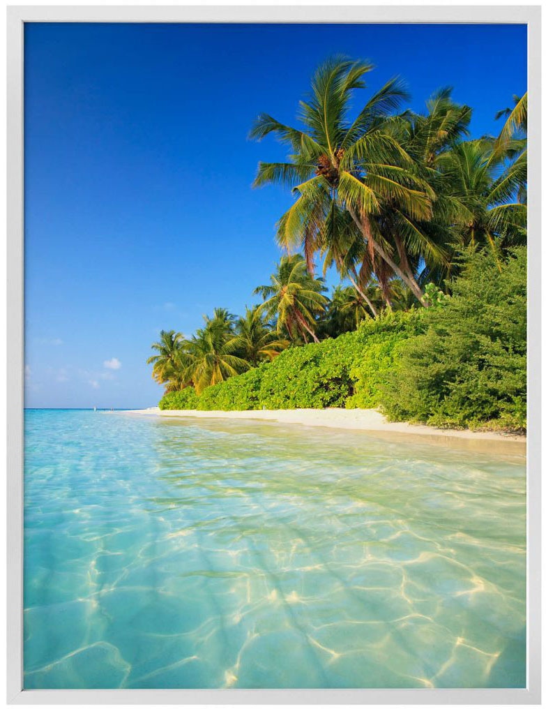 (1 | Malediven«, Landschaften, Jelmoli-Versand Poster, Poster kaufen Colombo Wandposter St.), Bild, Wall-Art online Wandbild, »Poster