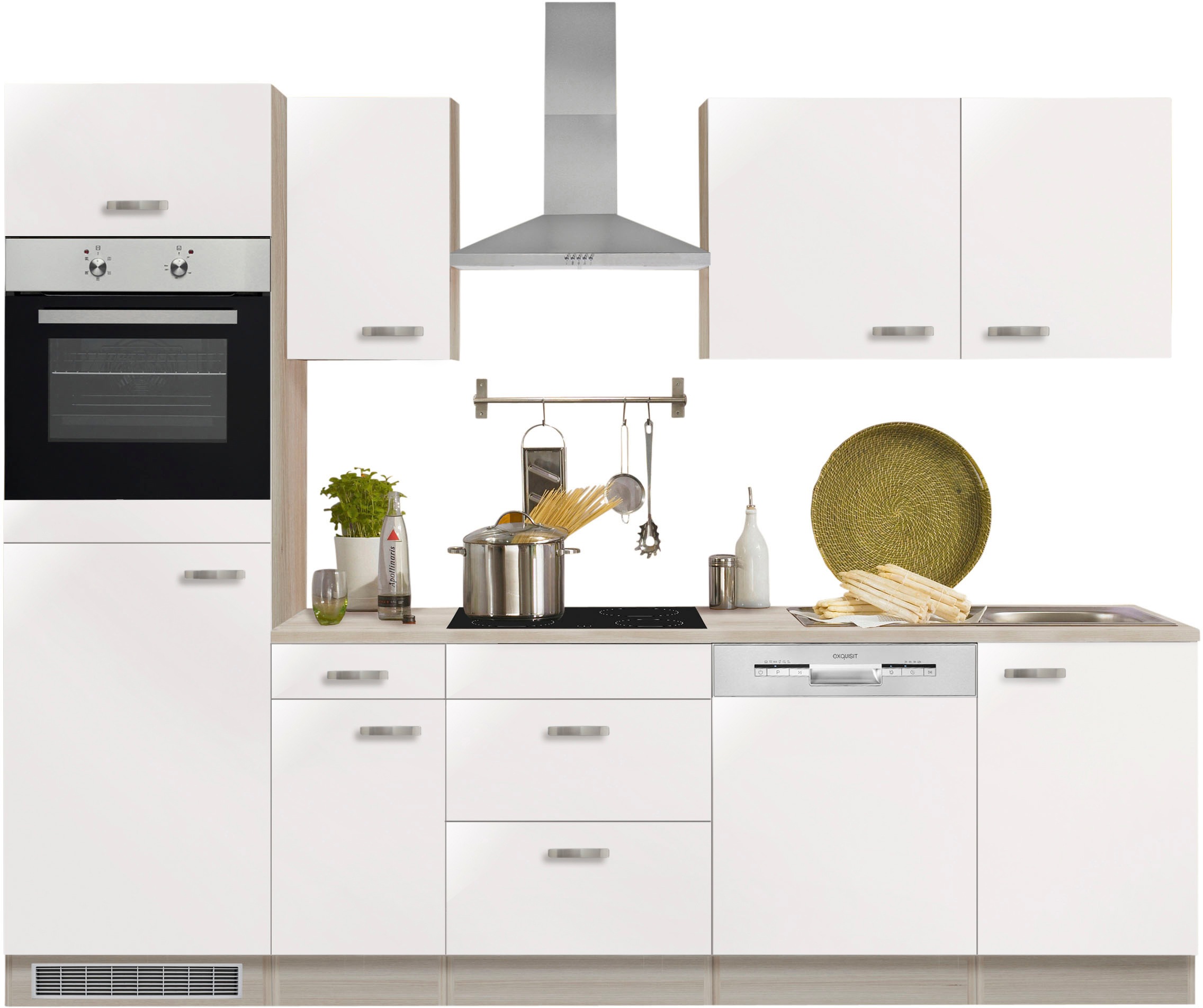 ❤ OPTIFIT Küchenzeile »Faro«, ohne E-Geräte, Breite 270 cm ordern im  Jelmoli-Online Shop | Kühlschrankumbauschränke