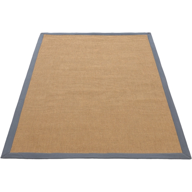 carpetfine Sisalteppich »Sisal«, rechteckig, mit farbiger Bordüre, Anti  Rutsch Rückseite online bestellen | Jelmoli-Versand