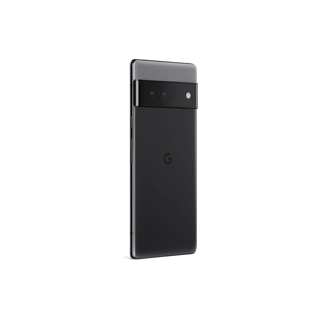 Google Smartphone »6 Pro 128 GB 5G Stormy«, schwarz, 16,95 cm/6,7 Zoll, 128 GB Speicherplatz, 50 MP Kamera