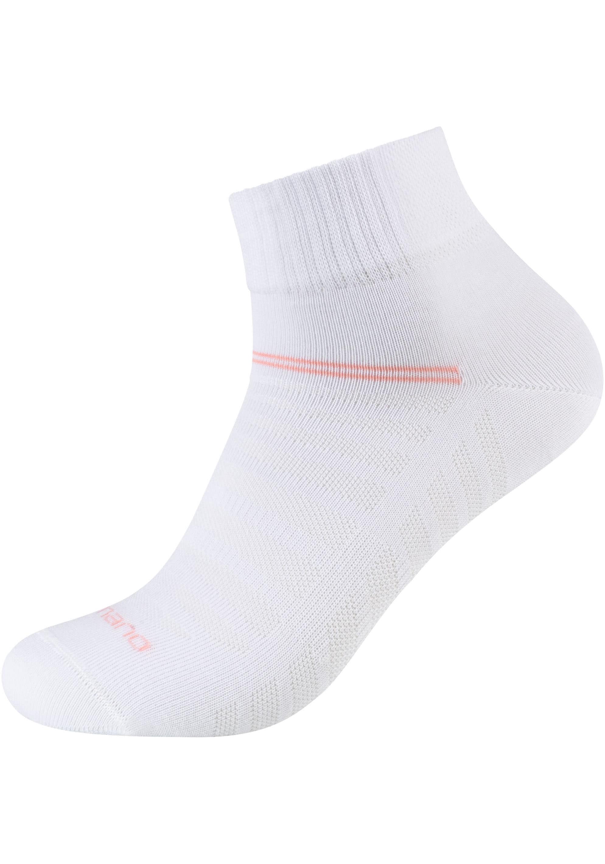 Camano Kurzsocken »mesh ventilation«, (10 Paar), mit harmonischer Farbverlauf-Optik