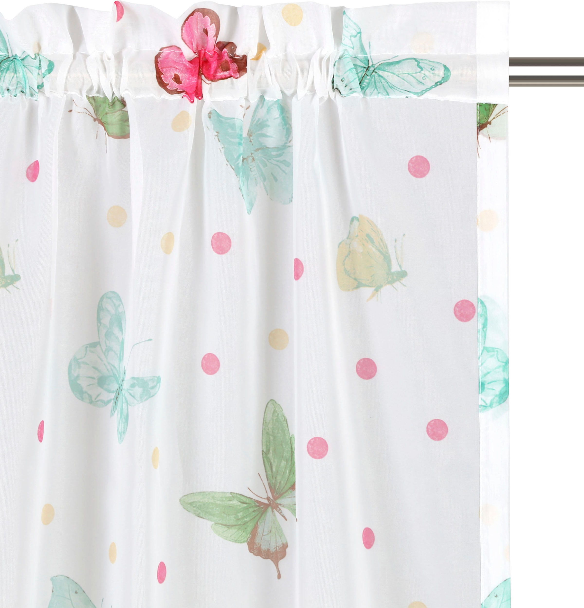 Lüttenhütt Gardine »Schmetterling«, (1 St.), Kindergardine, gewebt,  transparent, verschiedene Grössen online bestellen | Jelmoli-Versand
