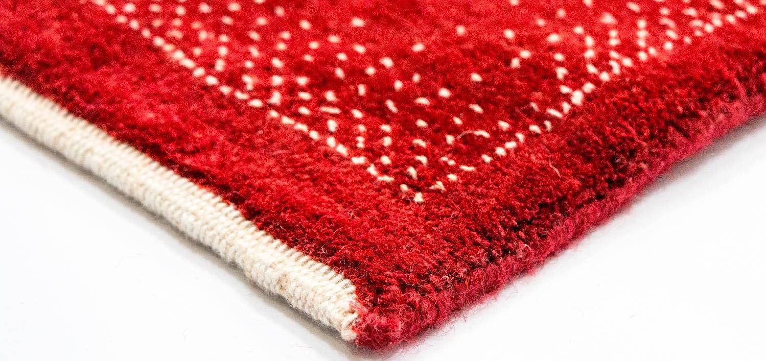 morgenland Wollteppich »LORIBAFT CROCO«, rechteckig, 18 mm Höhe, reine Wolle, Luxus, fein Handgeknüpft, Wohnzimmer
