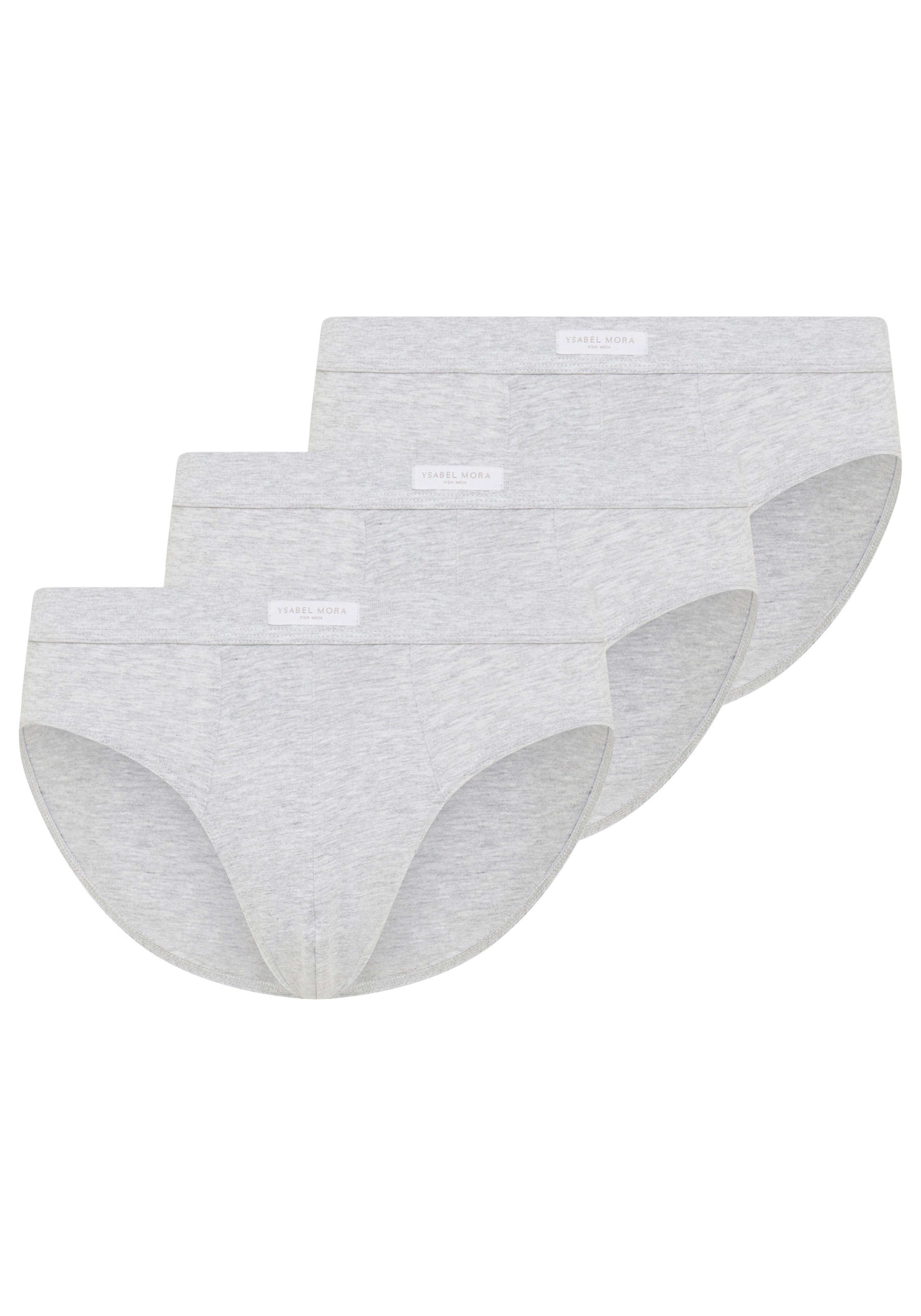 YSABEL MORA Slip »BASIC COLLECTION COTTON« 3er Pack, Material und Passform kombiniert für den perfekten Alltags-Slip
