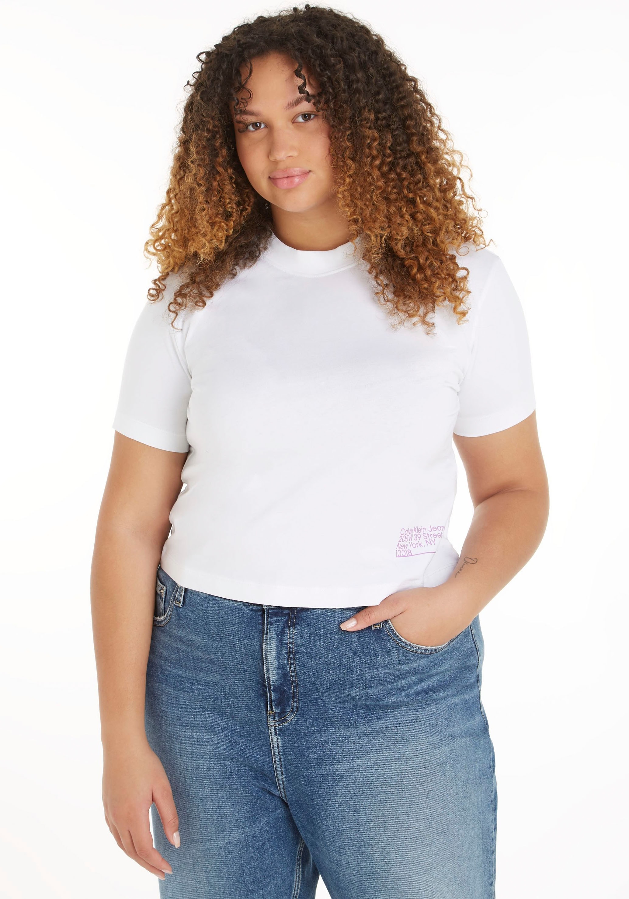 T-Shirt bei ADDRESS BABY bestellen Rundhalsausschnitt Calvin Schweiz Klein LOGO online TEE«, »CK Jeans hohem Jelmoli-Versand mit