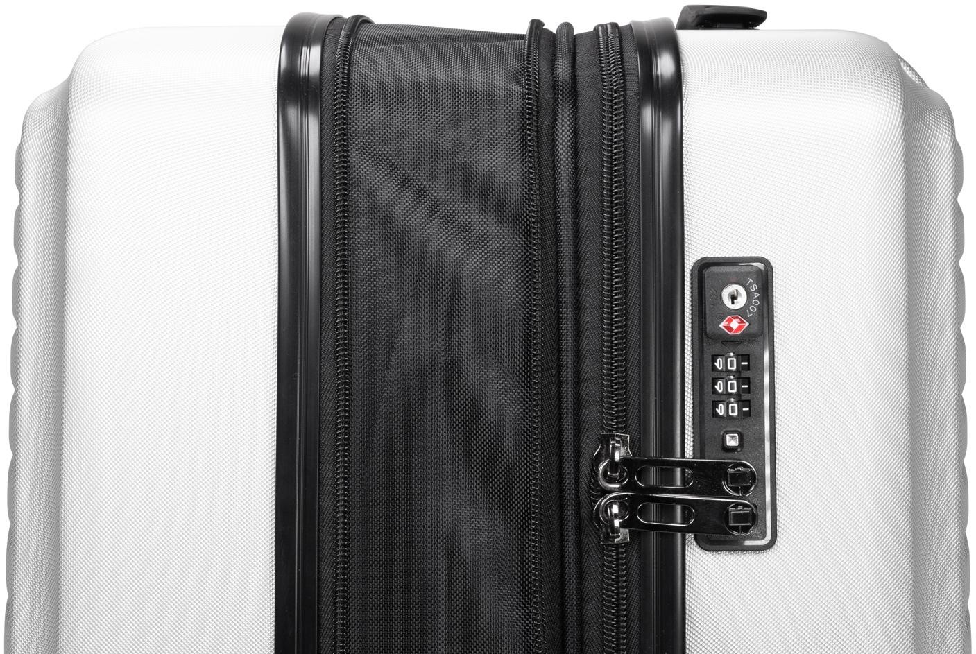 Hauptstadtkoffer Hartschalen-Trolley »Mitte, verschiedene Grössen und Farben«, 4 Rollen, Hartschalen-Koffer Reisegepäck TSA Schloss Volumenerweiterung bei M/L