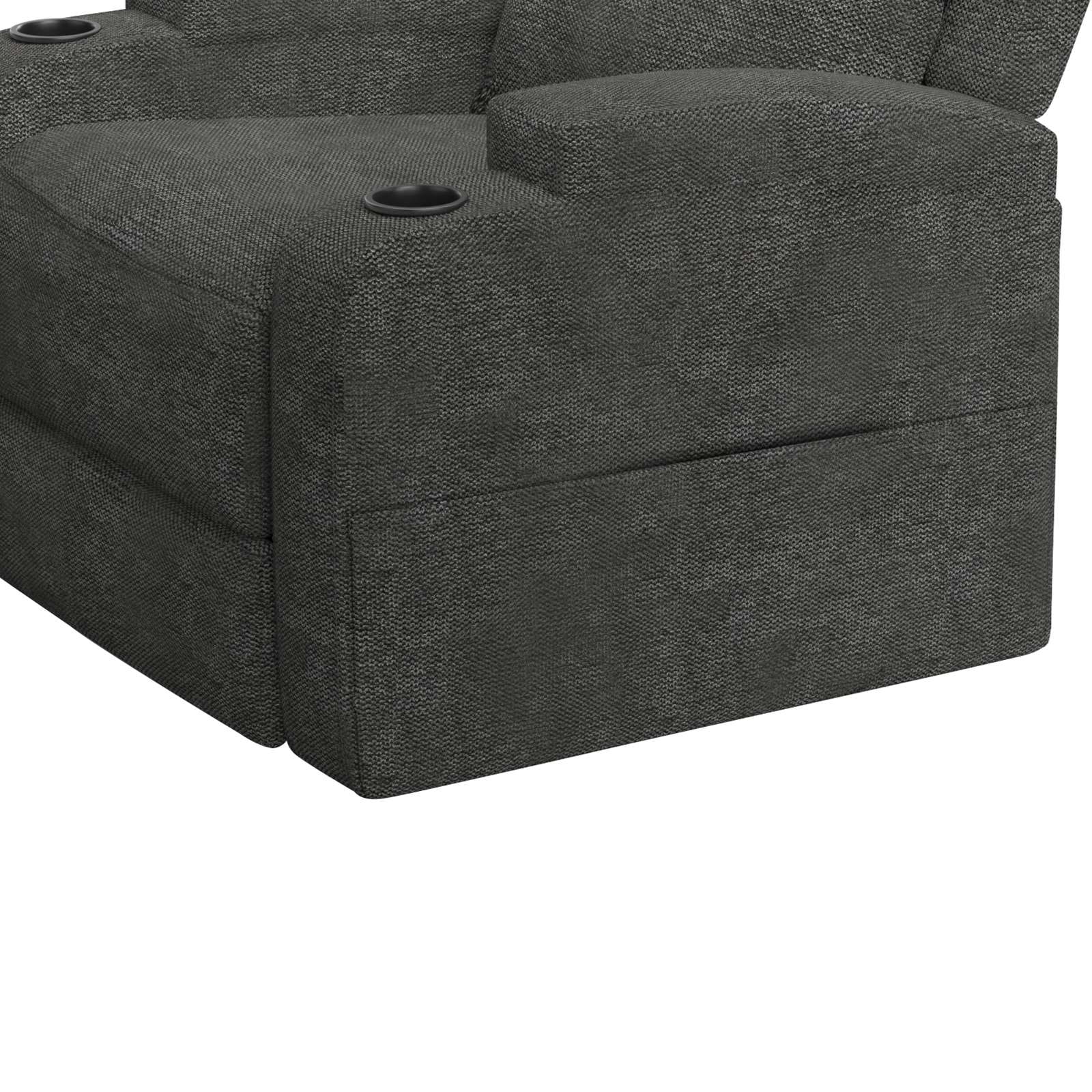Home affaire Relaxsessel »Napori«, TV-Sessel, Kinosessel mit Relaxfunktion in 2 Sitzen, Getränkehalter