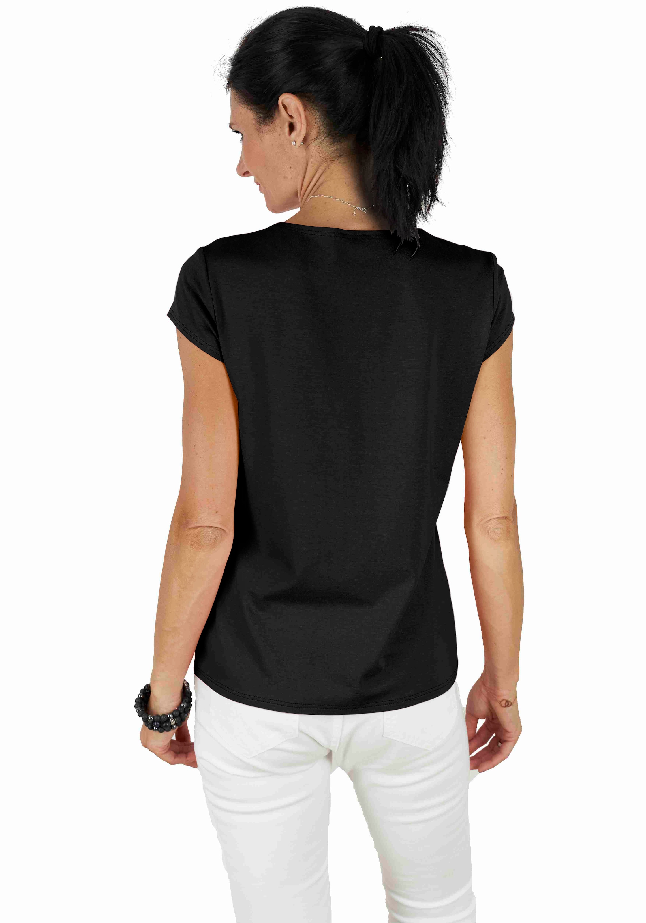 Seidel Moden T-Shirt, mit Kappenärmel, MADE IN GERMANY