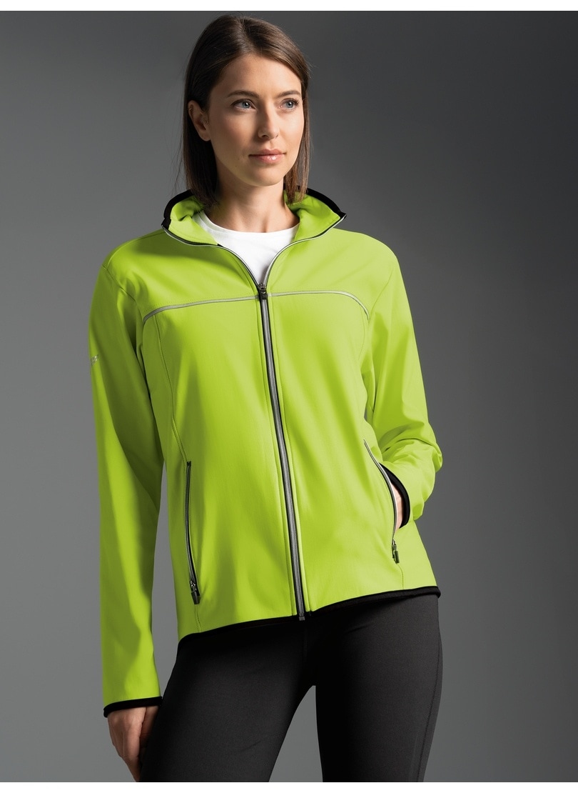 Trigema Trainingsjacke "TRIGEMA Praktische Sportjacke aus Microfaser" 1 Stk. tlg.