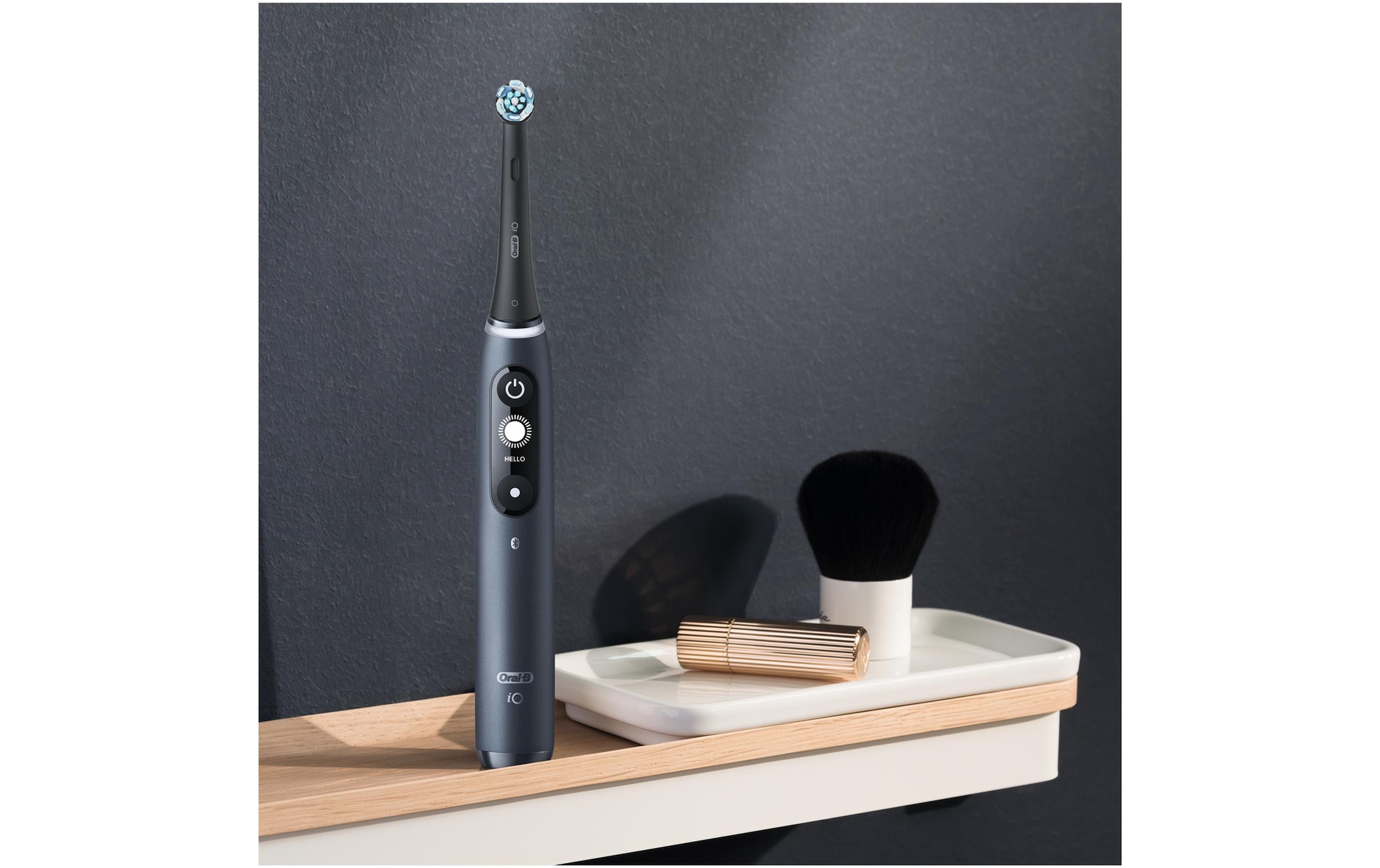 Oral-B Elektrische Zahnbürste »iO Series 7 Duo Black Onyx/White Alabaster«