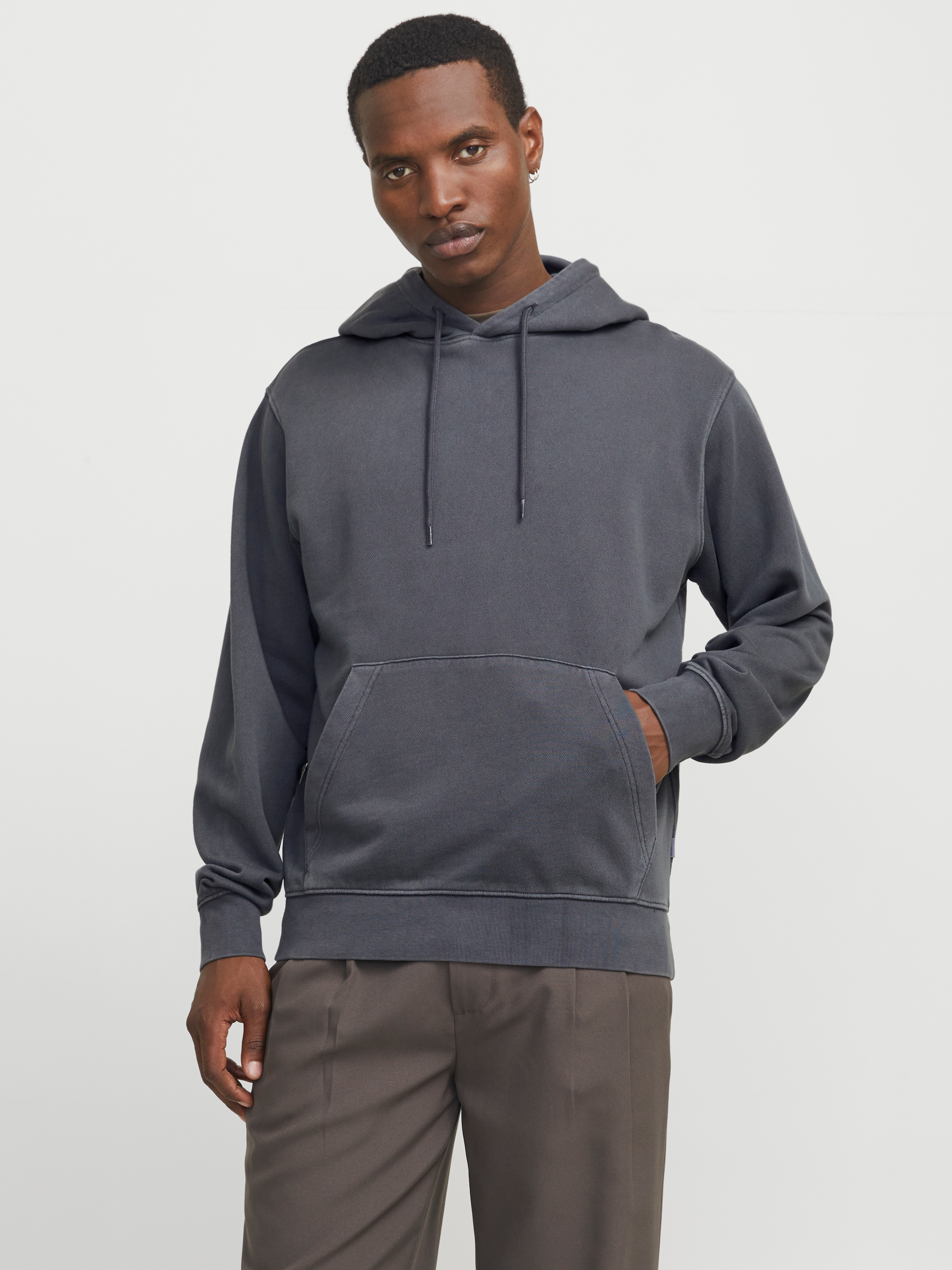 Jack & Jones Kapuzensweatshirt »JJECHARGE FADED SWEAT HOOD NOOS«, mit Kapuze