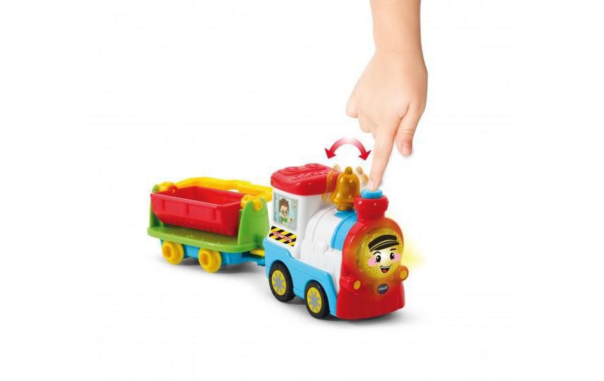 Vtech® Autorennbahn »Tut Tut Baby Flitzer - Grosser Bahnhof«