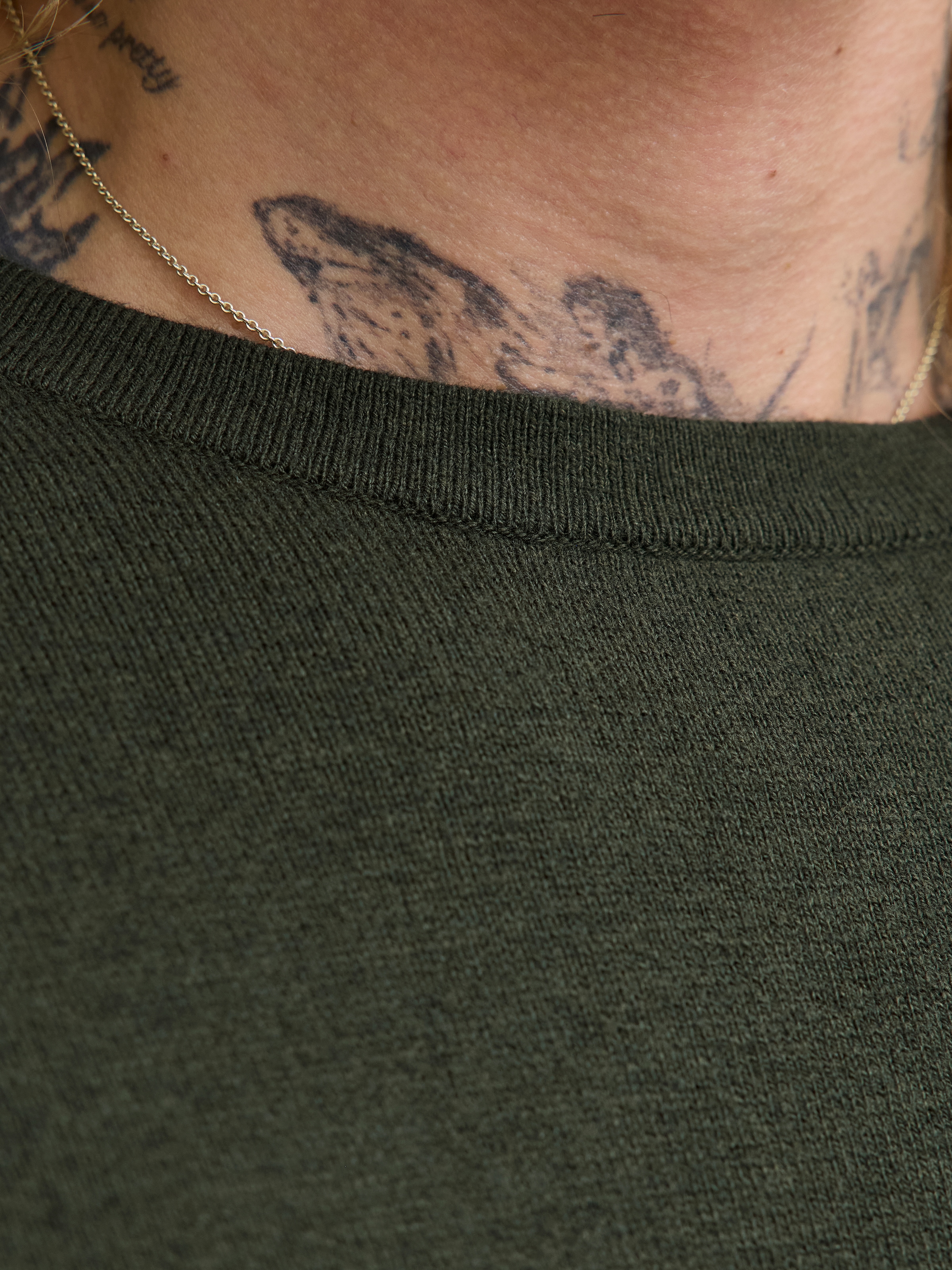 Jack & Jones Strickpullover »JJEEMIL KNIT CREW NECK NOOS«, mit Rundhalsausschnitt