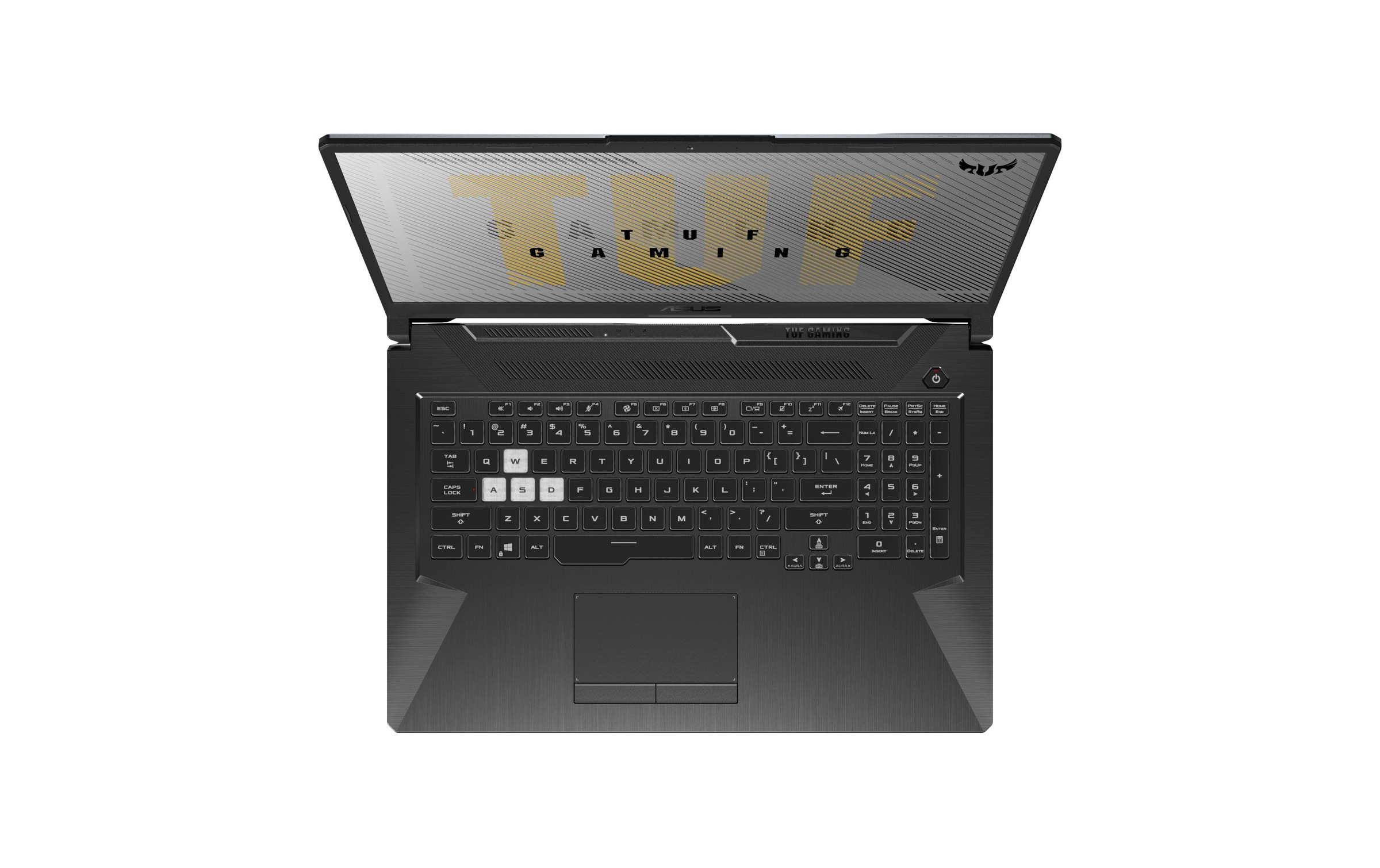 Asus Gaming-Notebook »TUF Gaming A17 (FA706II-H7024T«, 43,94 cm, / 17,3 Zoll, AMD, Ryzen 7, GeForce GTX 1650 Ti, 512 GB HDD, 512 GB SSD