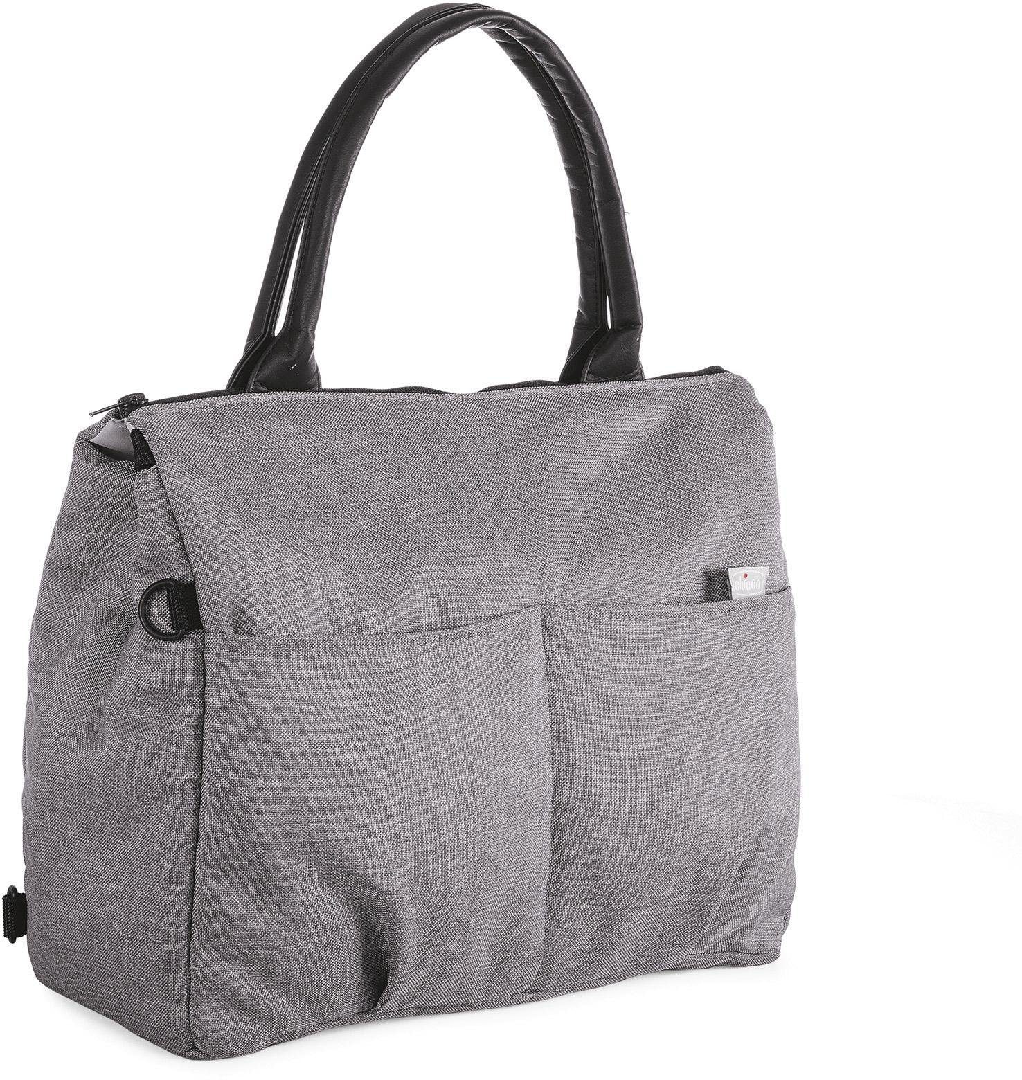 Chicco Wickeltasche »Organizer Bag, Cool Grey«, mit Rucksackfunktion und Wickelunterlage