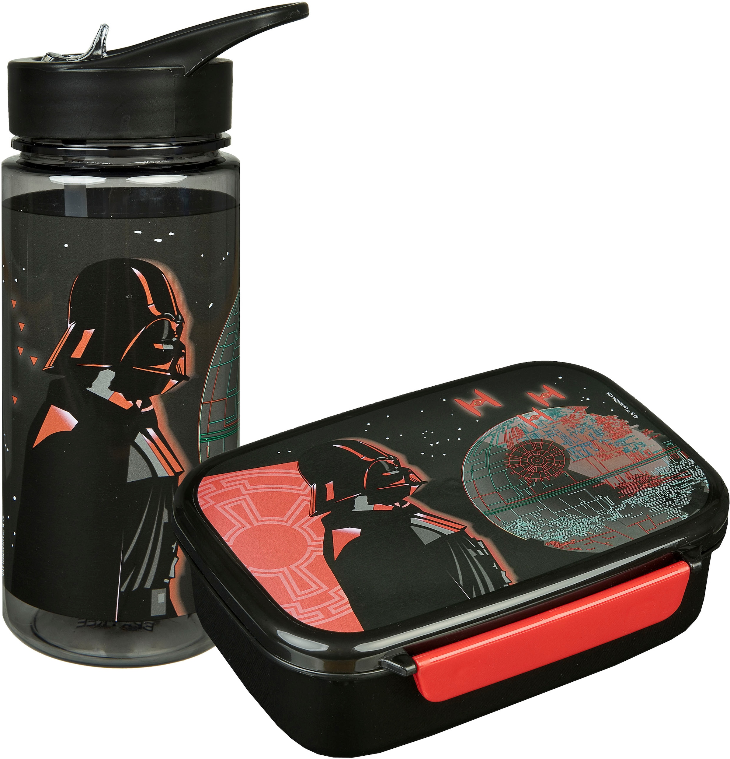 Lunchbox »Star Wars«, (Set, 2 tlg.), Brotzeitdose & Trinkflasche