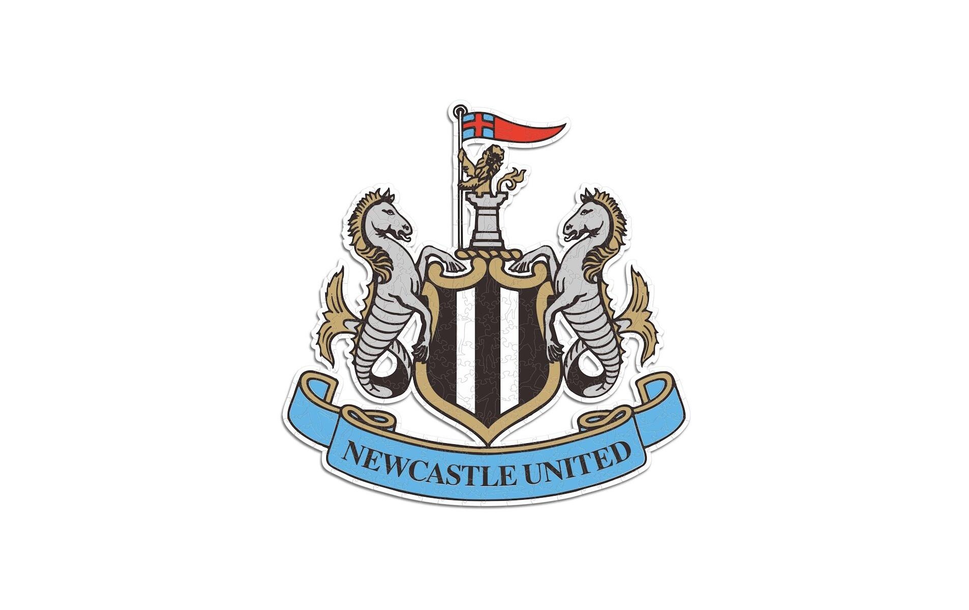 Puzzle »Iconic Newcastle United FC – Logo«, Holzart: Birke (Herkunftsland: China)
