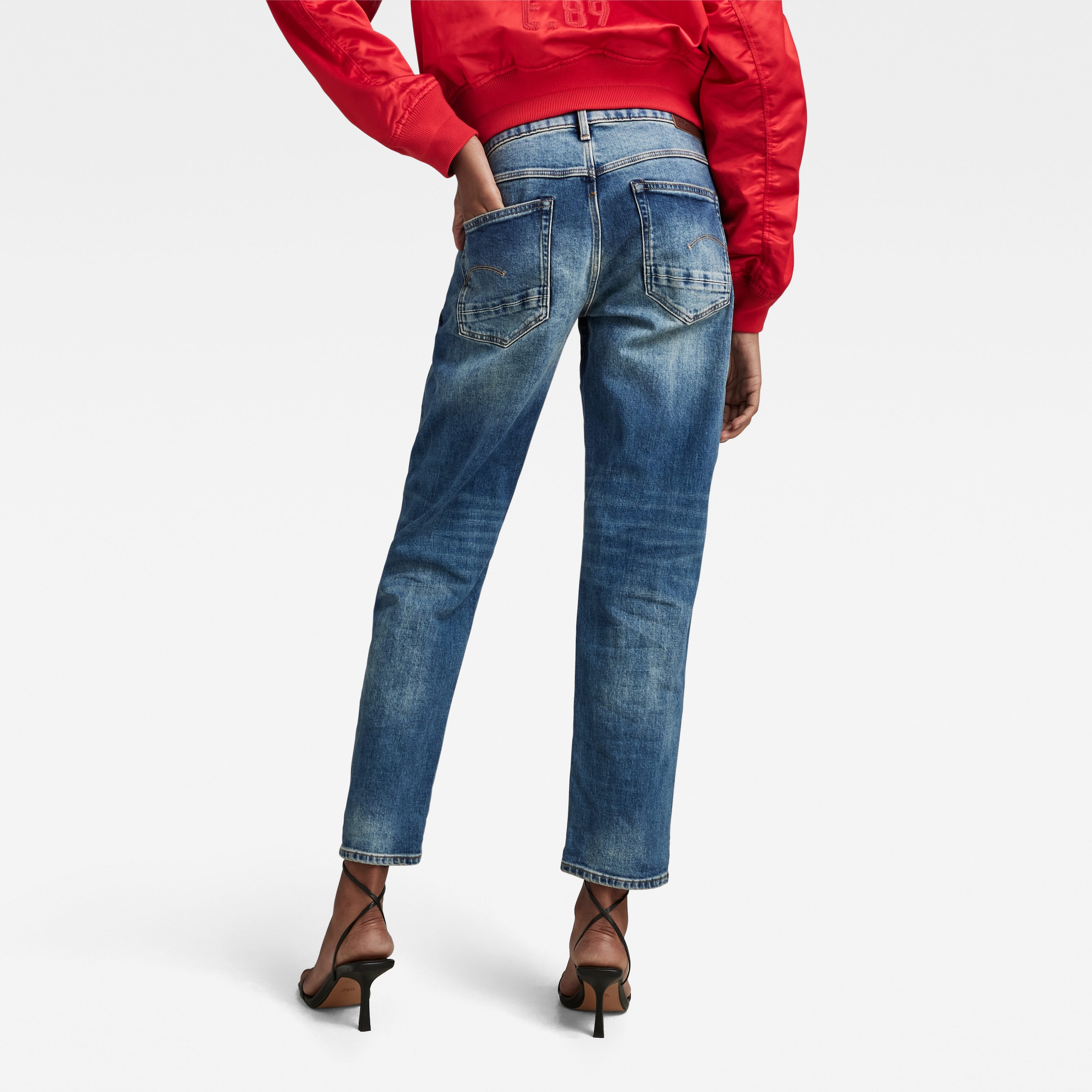 G-STAR Boyfriend-Jeans »Kate Boyfriend«, mit authentischen Used Effekten