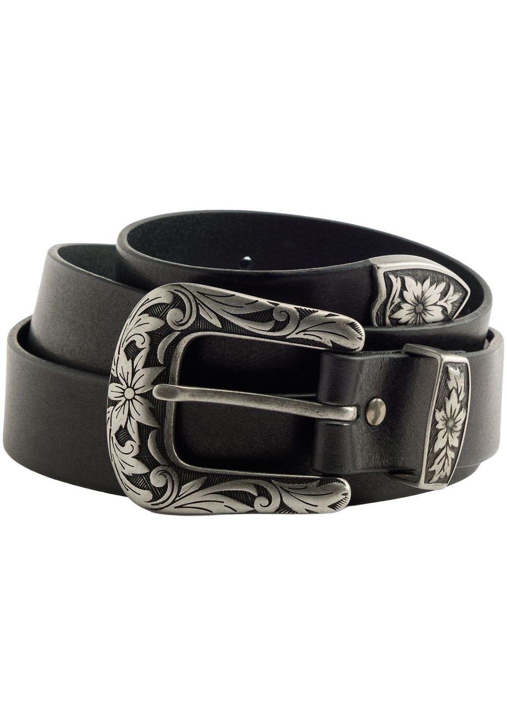 Levi's® Ledergürtel »GO WEST BELT« mit Blumenrelief