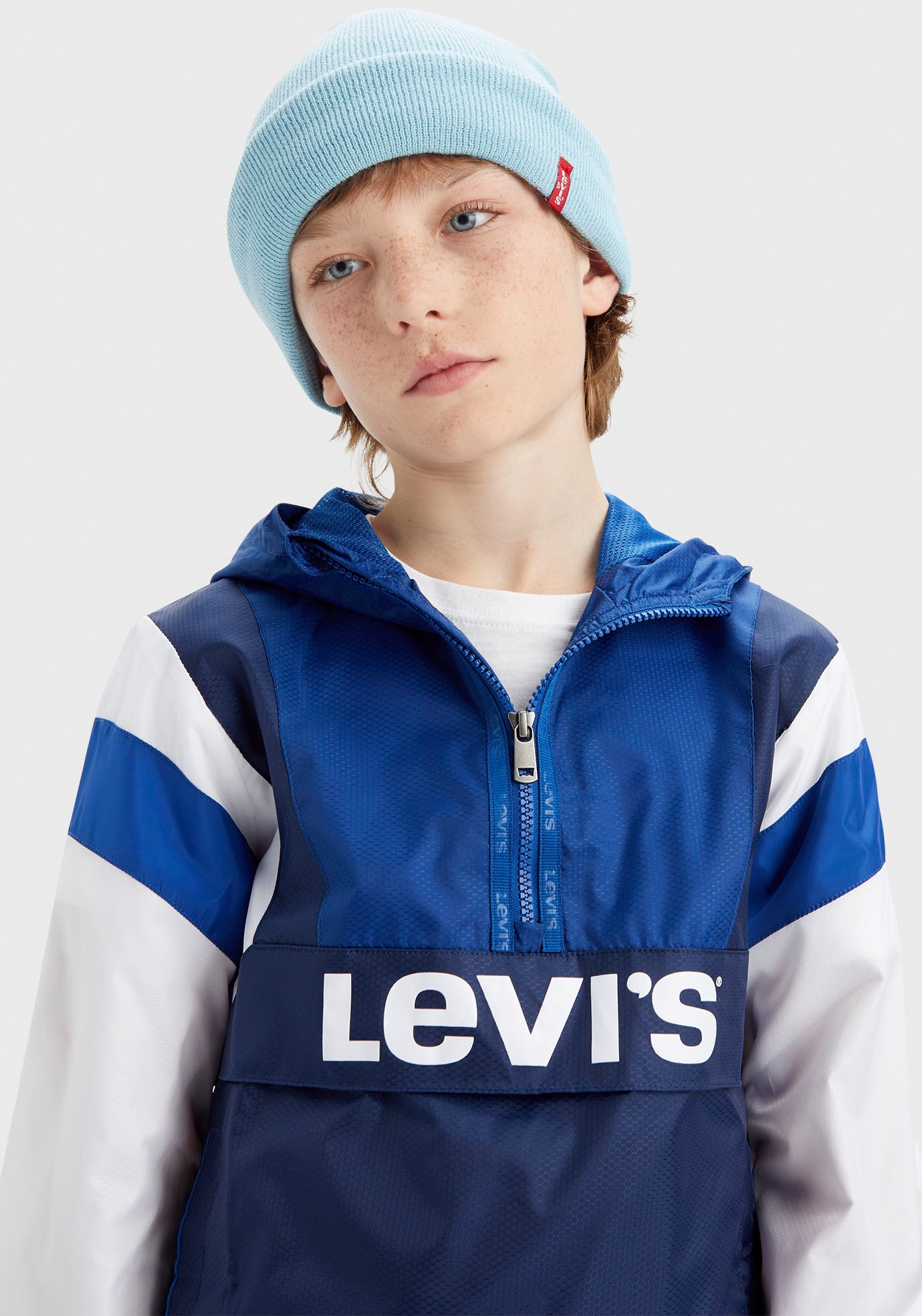 Anorak »LVB COLOR BLOCK ANORAK«, mit Kapuze, for BOYS