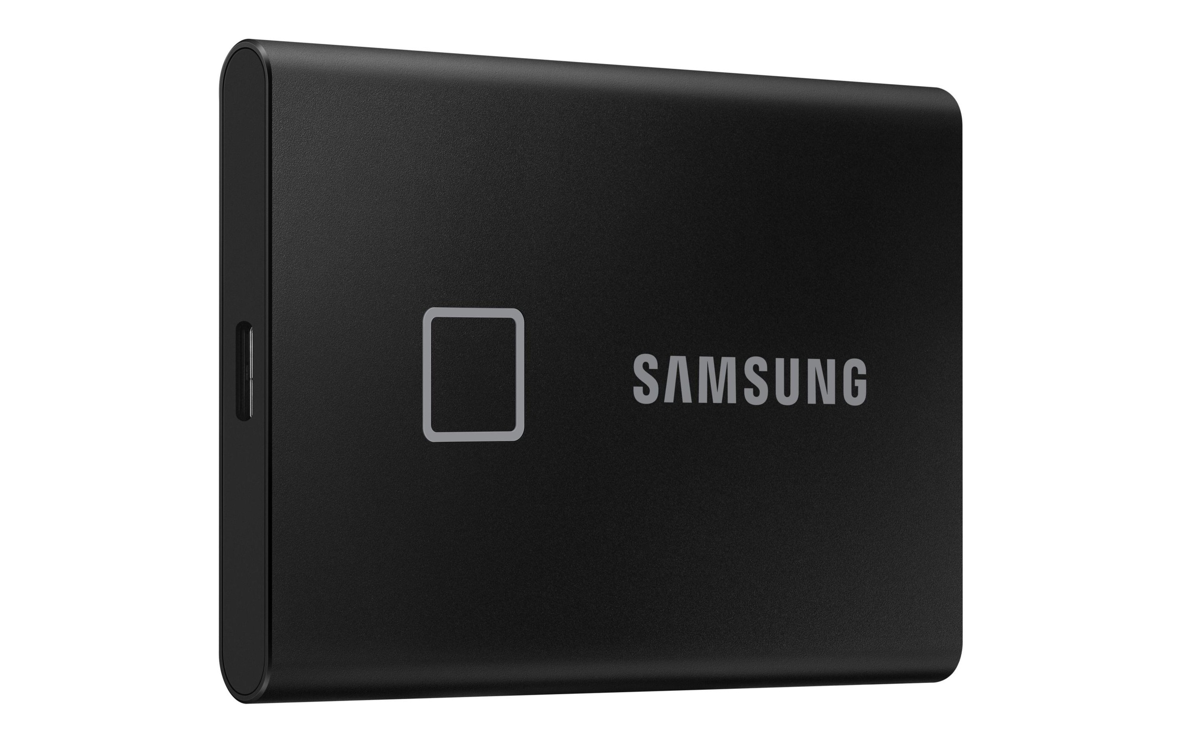 Samsung externe SSD »T7, 1 TB, Touch Black, USB 3.2 Gen 2«