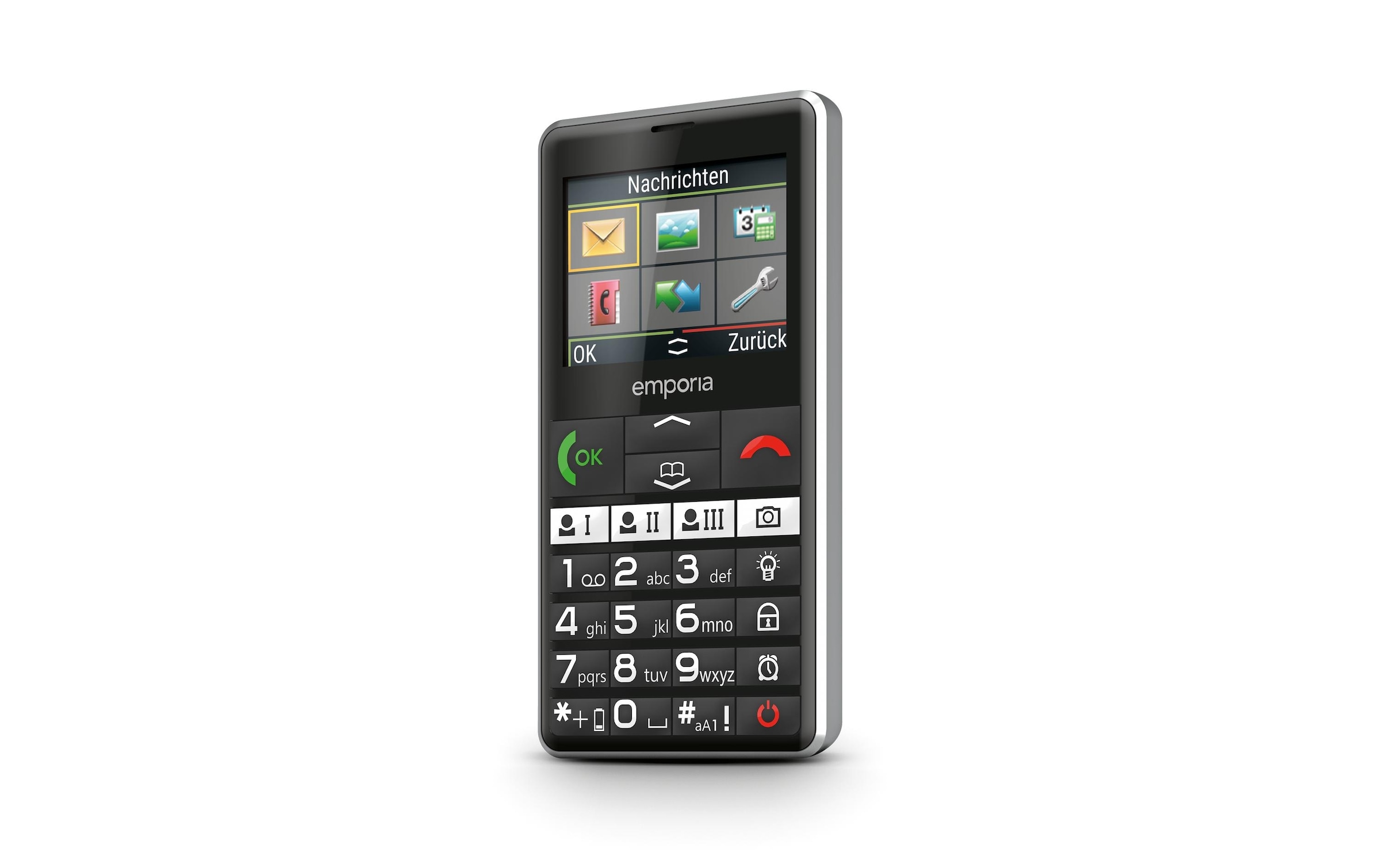 Emporia Seniorenhandy »PURE-LTE V76«, Schwarz