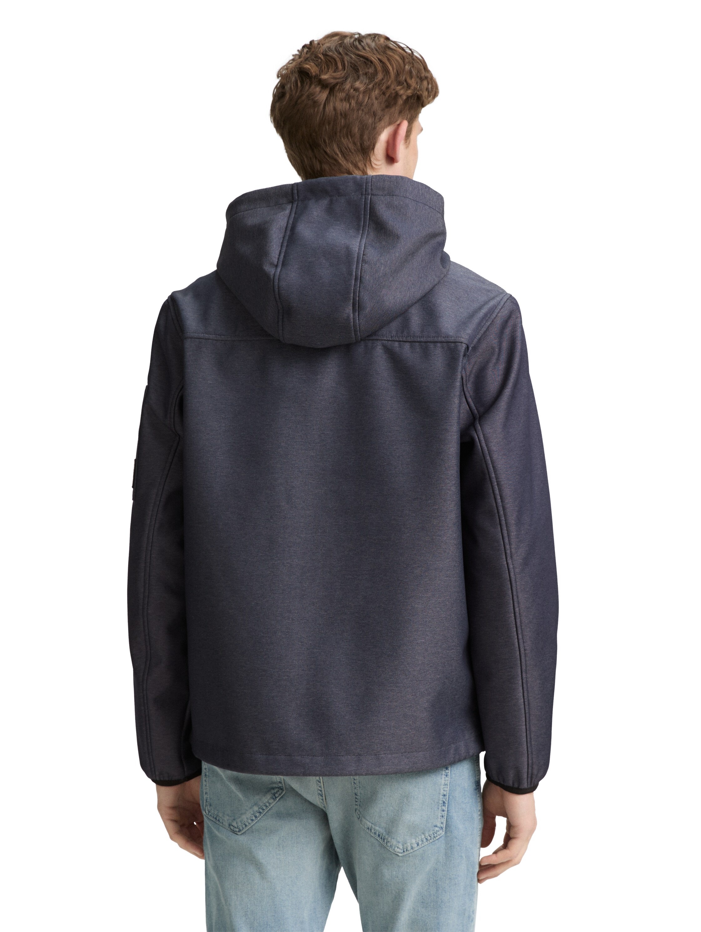 TOM TAILOR Softshelljacke, mit Kapuze, mit Kapuze