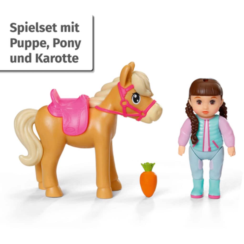 Baby Born Minipuppe »Baby born® Minis Spielset Horse Fun«
