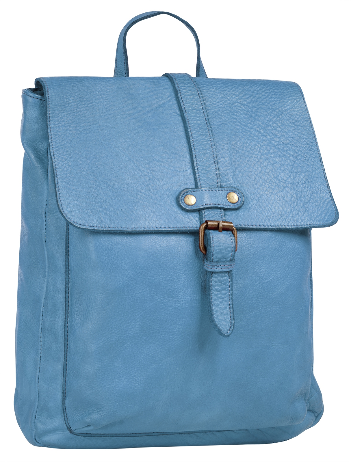 Samantha Look Cityrucksack, echt Leder, Made in Italy