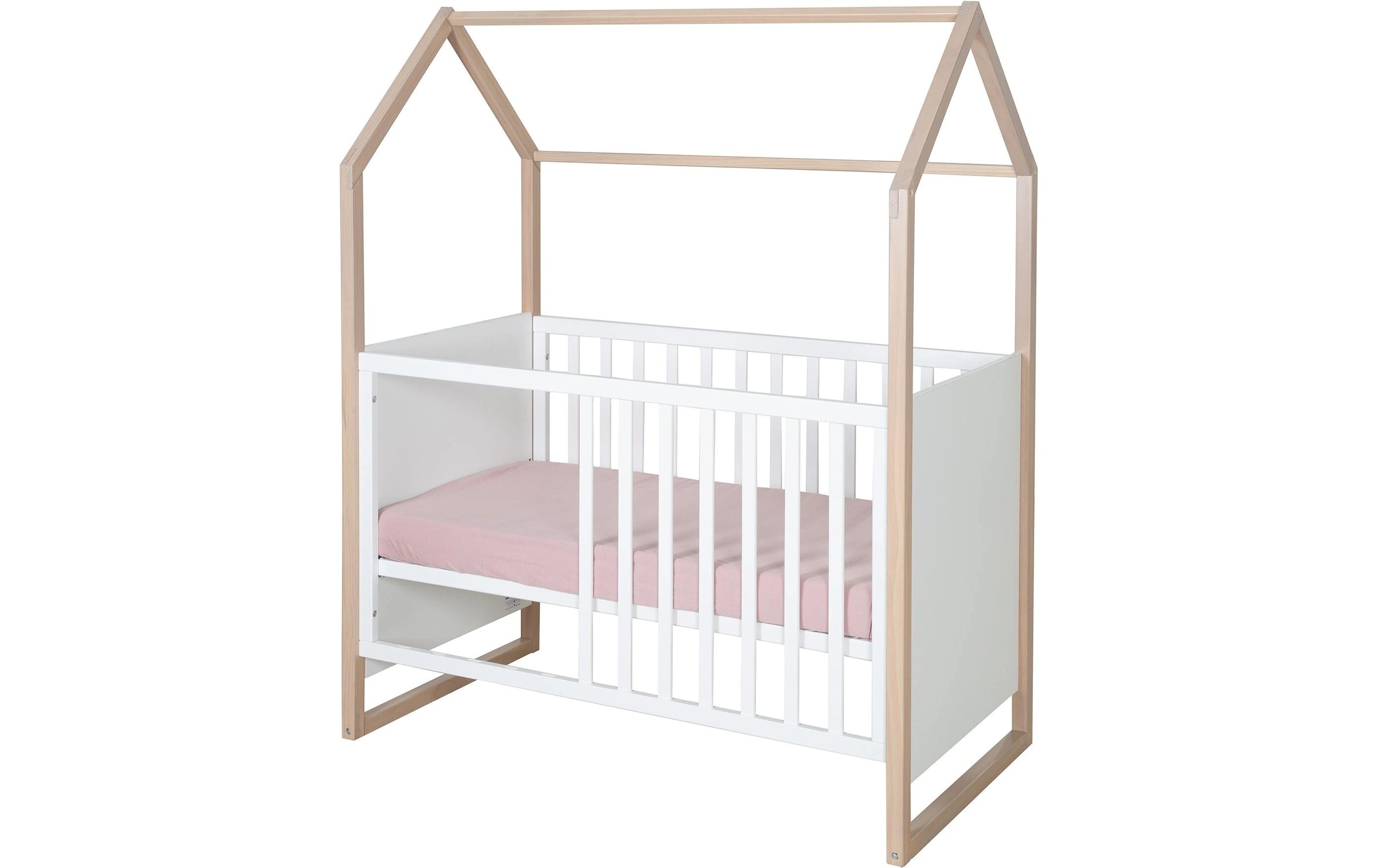 roba® Babybett »Cabane 60 x 120 cm«, (1 tlg.)