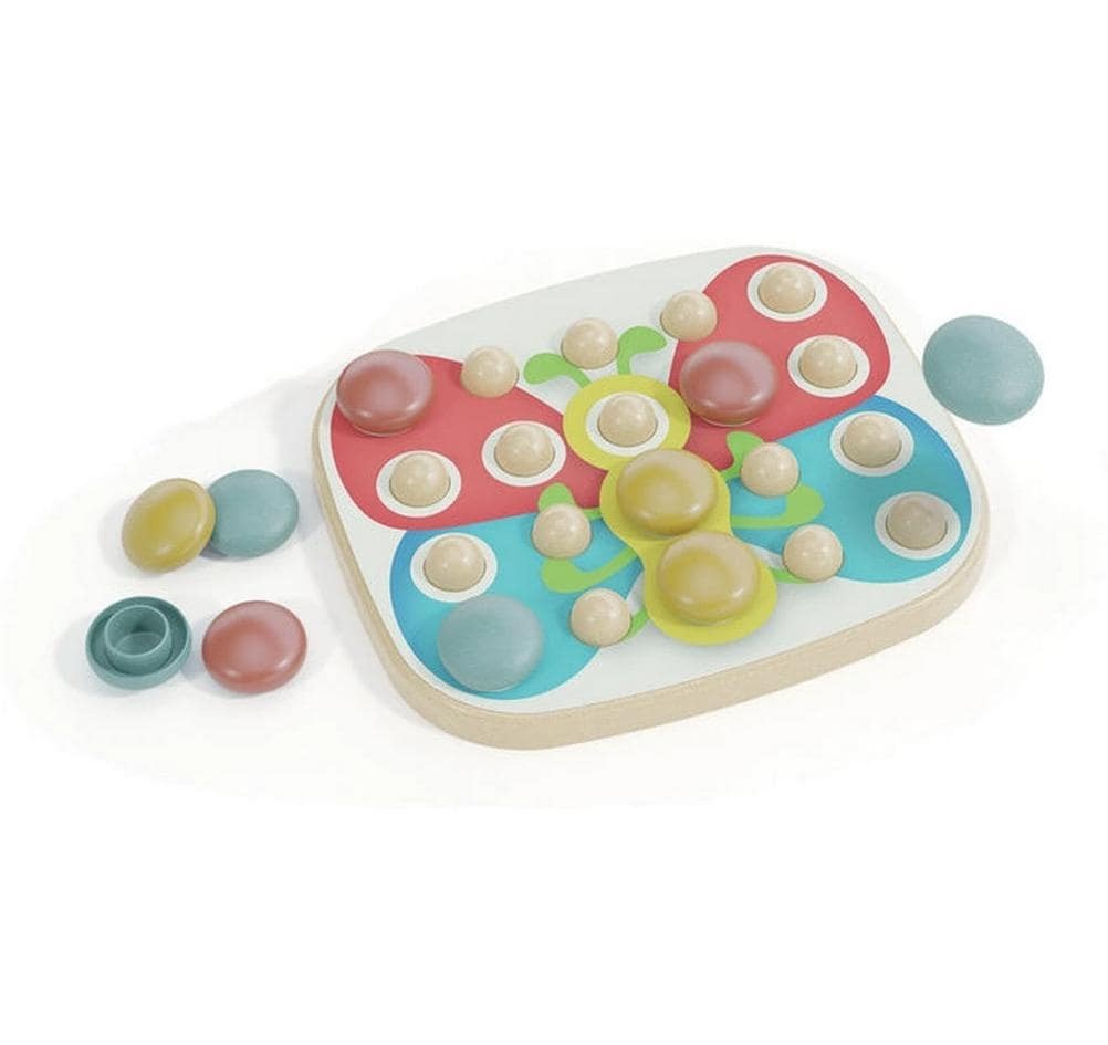 Quercetti Steckspielzeug »PlayBio FantaColor 28 Teile«, (28 tlg.)