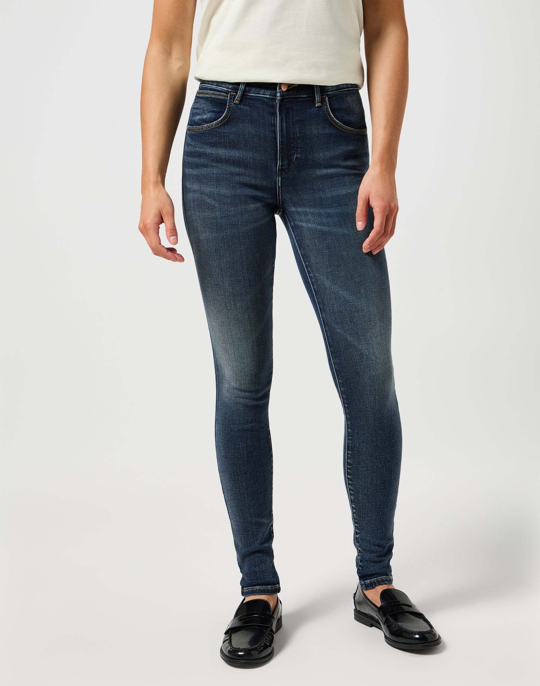 Skinny-fit-Jeans »Wrangler Jeans High Skinny«