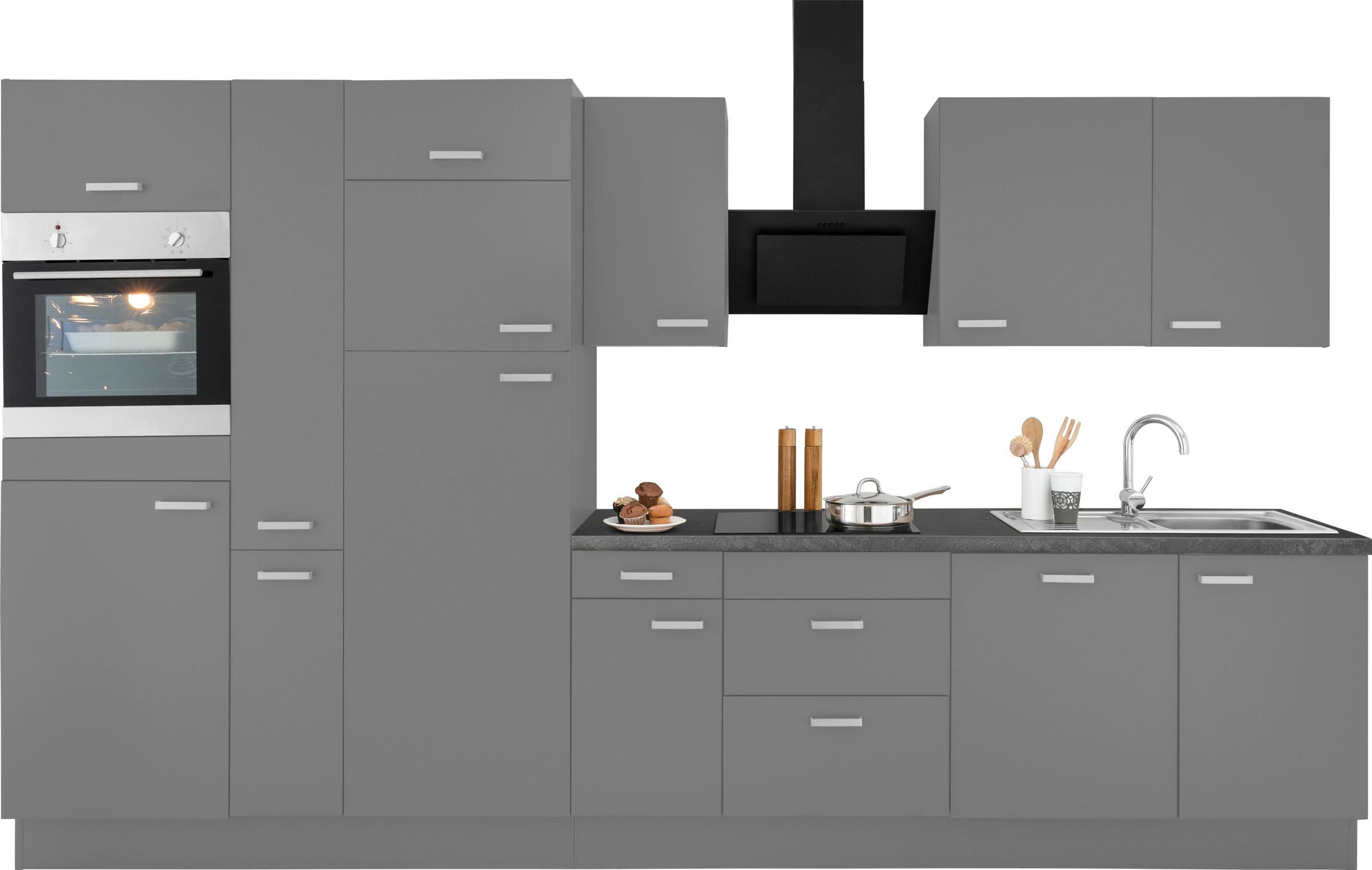 ❤ OPTIFIT Küchenzeile E-Geräte, Shop im Breite ohne »Parma«, Jelmoli-Online 360 cm ordern