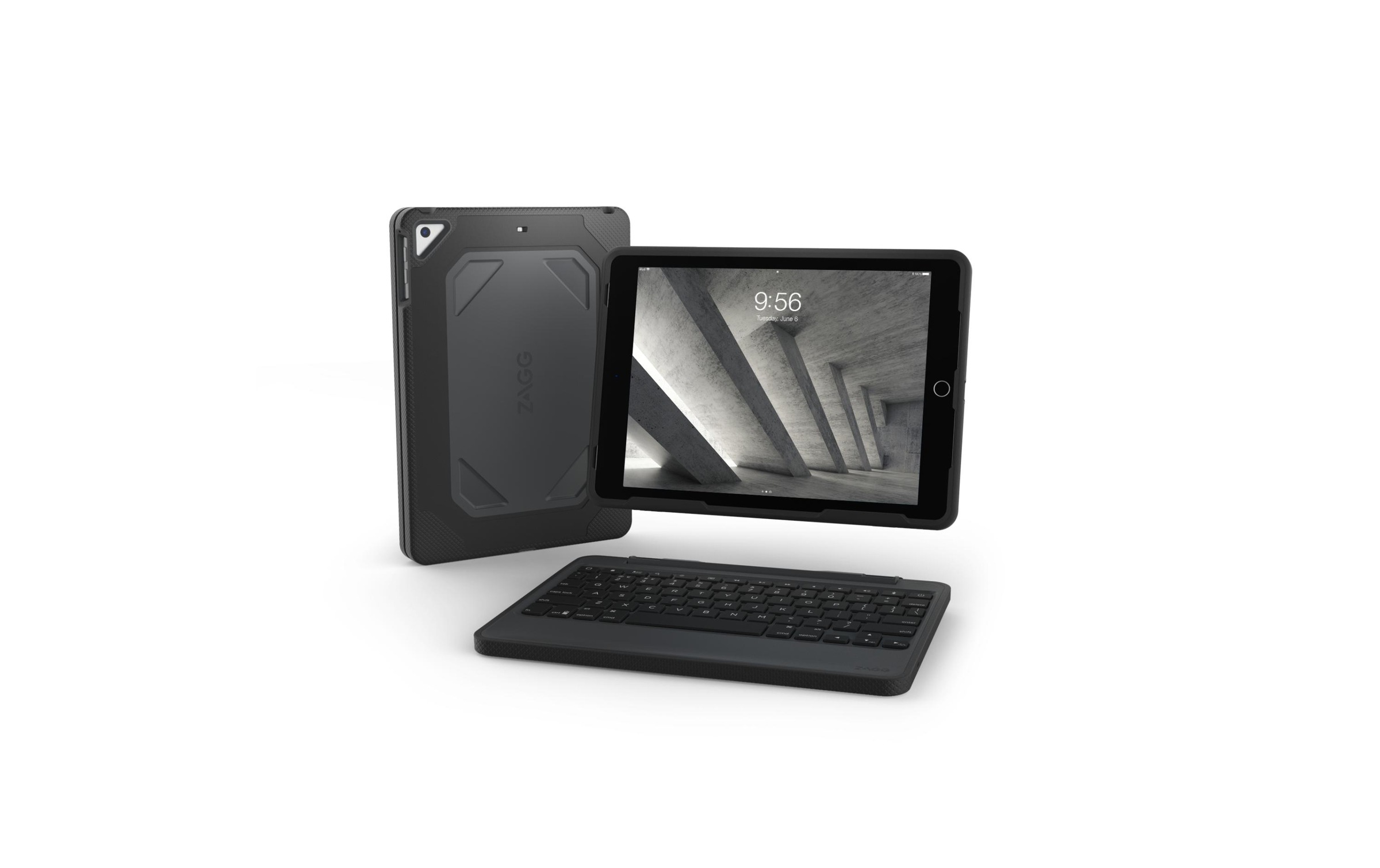 ZAGG iPad-Tastatur »Cover Rugged Book iPad 9,7"«