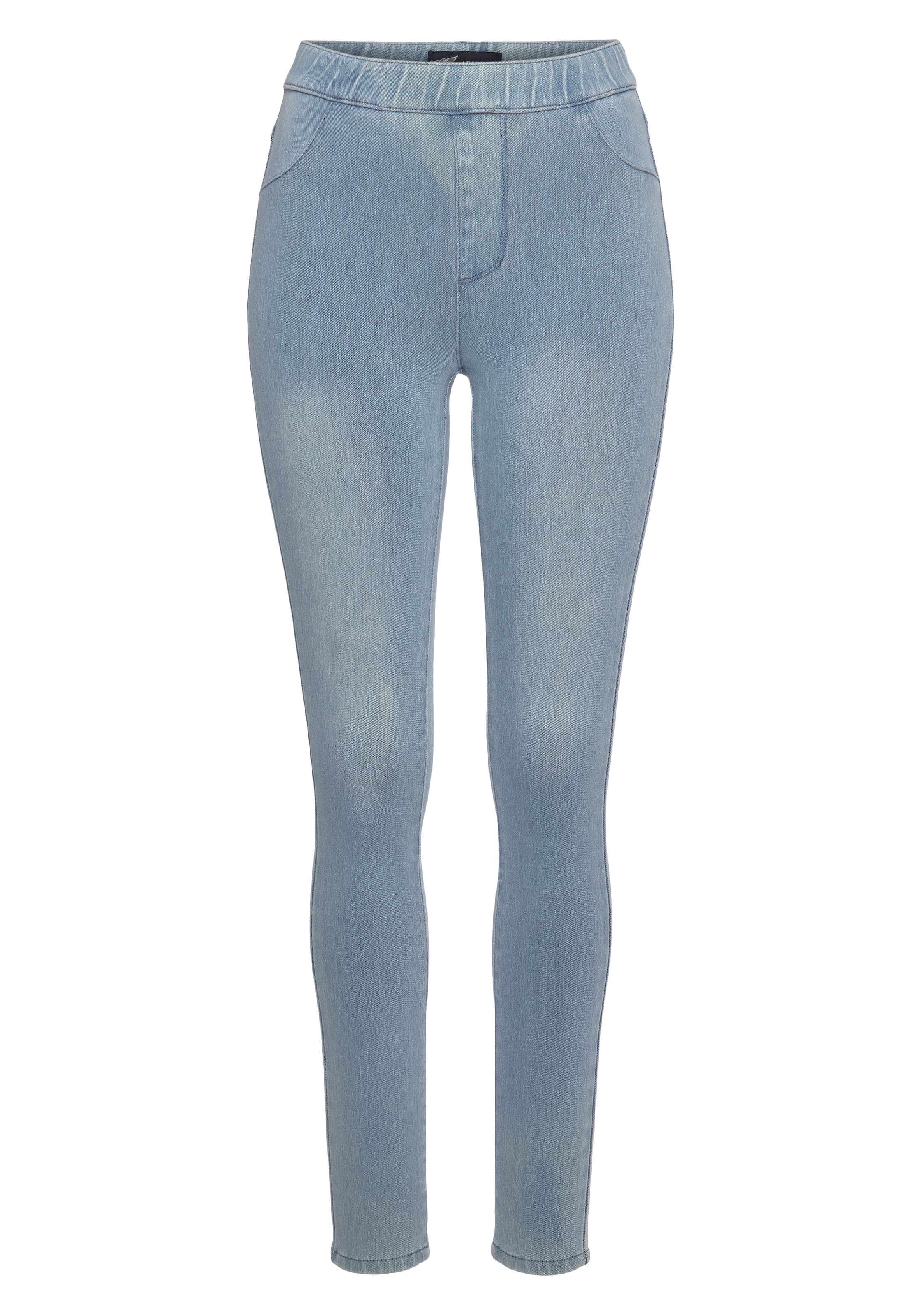 Arizona Jogg Pants »High Waist«, extra-eng geschnitten, knöchellange Beinform, hoher Bund