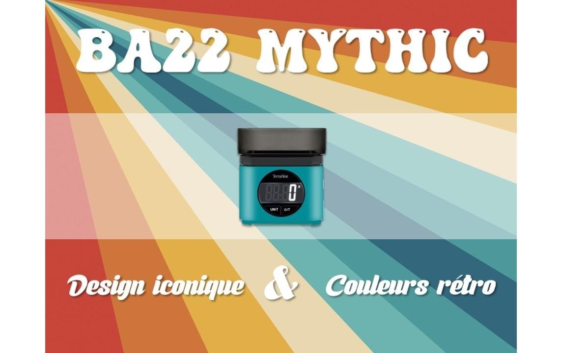 Terraillon Küchenwaage »Terraillon BA22 Mythique blau«