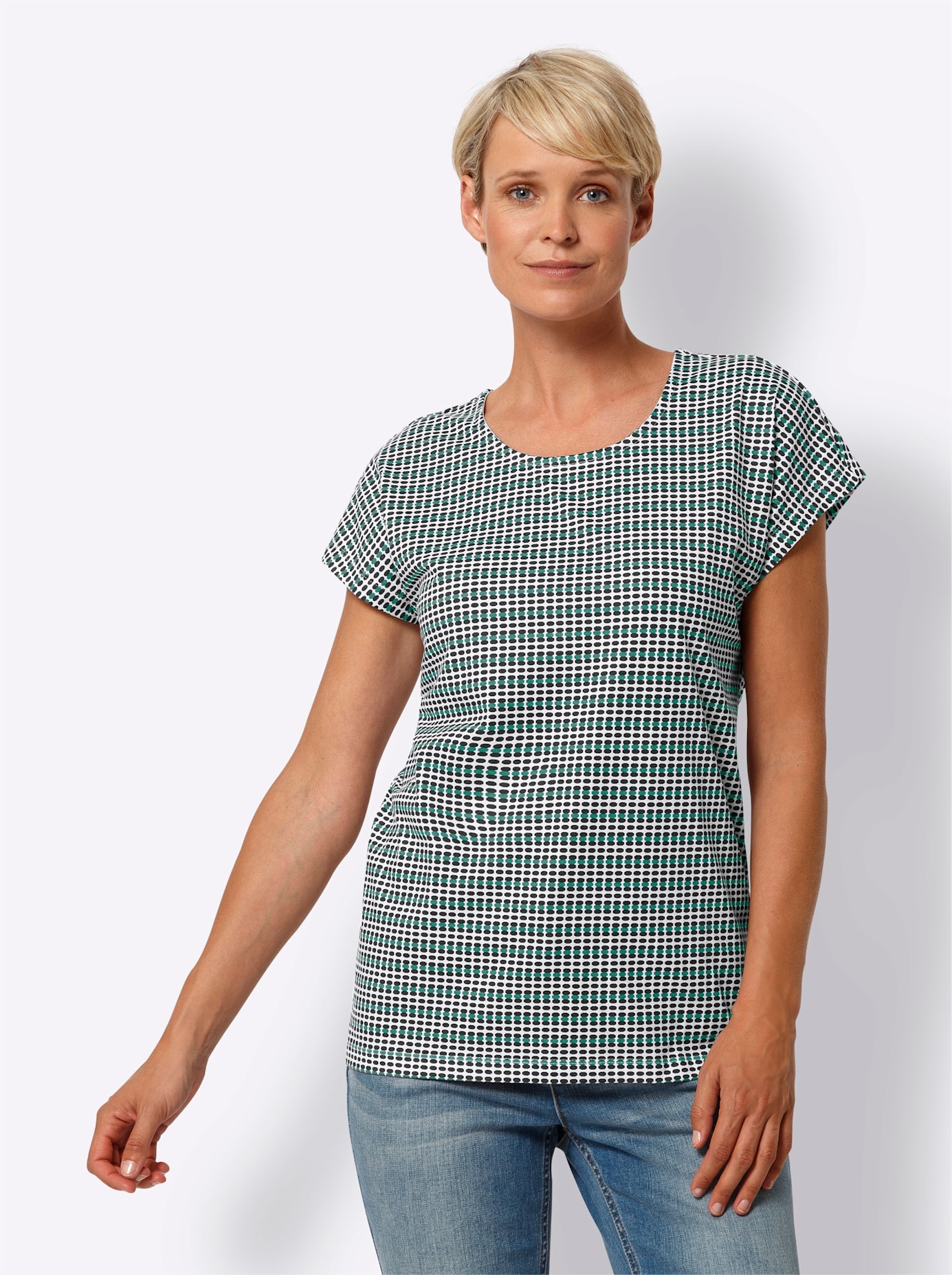 Classic Basics Rundhalsshirt »Kurzarm-Shirt« 1 Stk.
