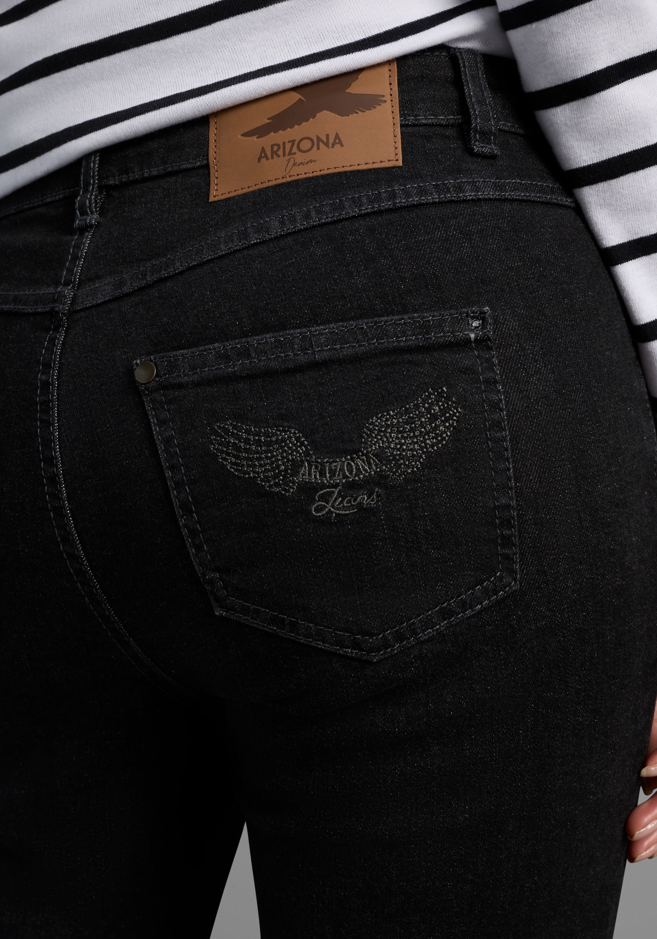 Arizona Gerade Jeans »Comfort-Fit«, High Waist