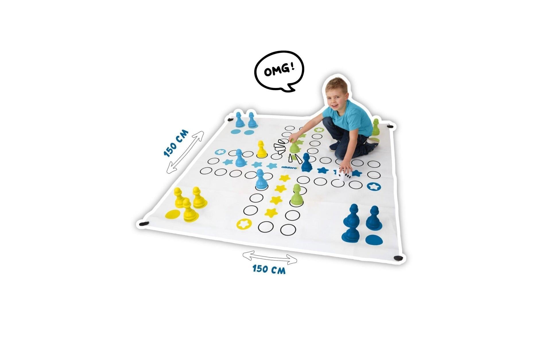 alldoro Spiel »XXL Ludo«