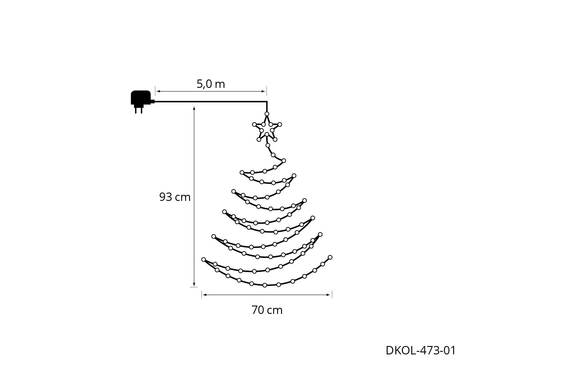STT Dekohänger »Dekoration Foldable Xmas tree«