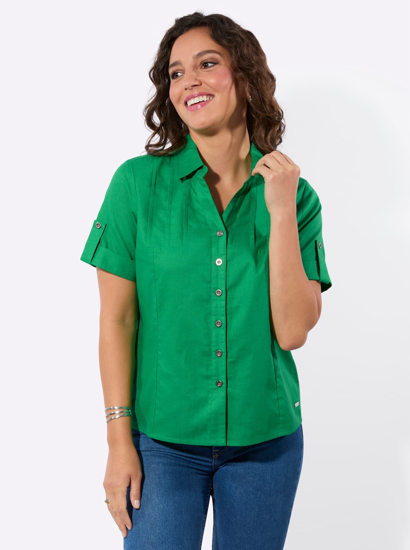 Casual Looks Kurzarmbluse
