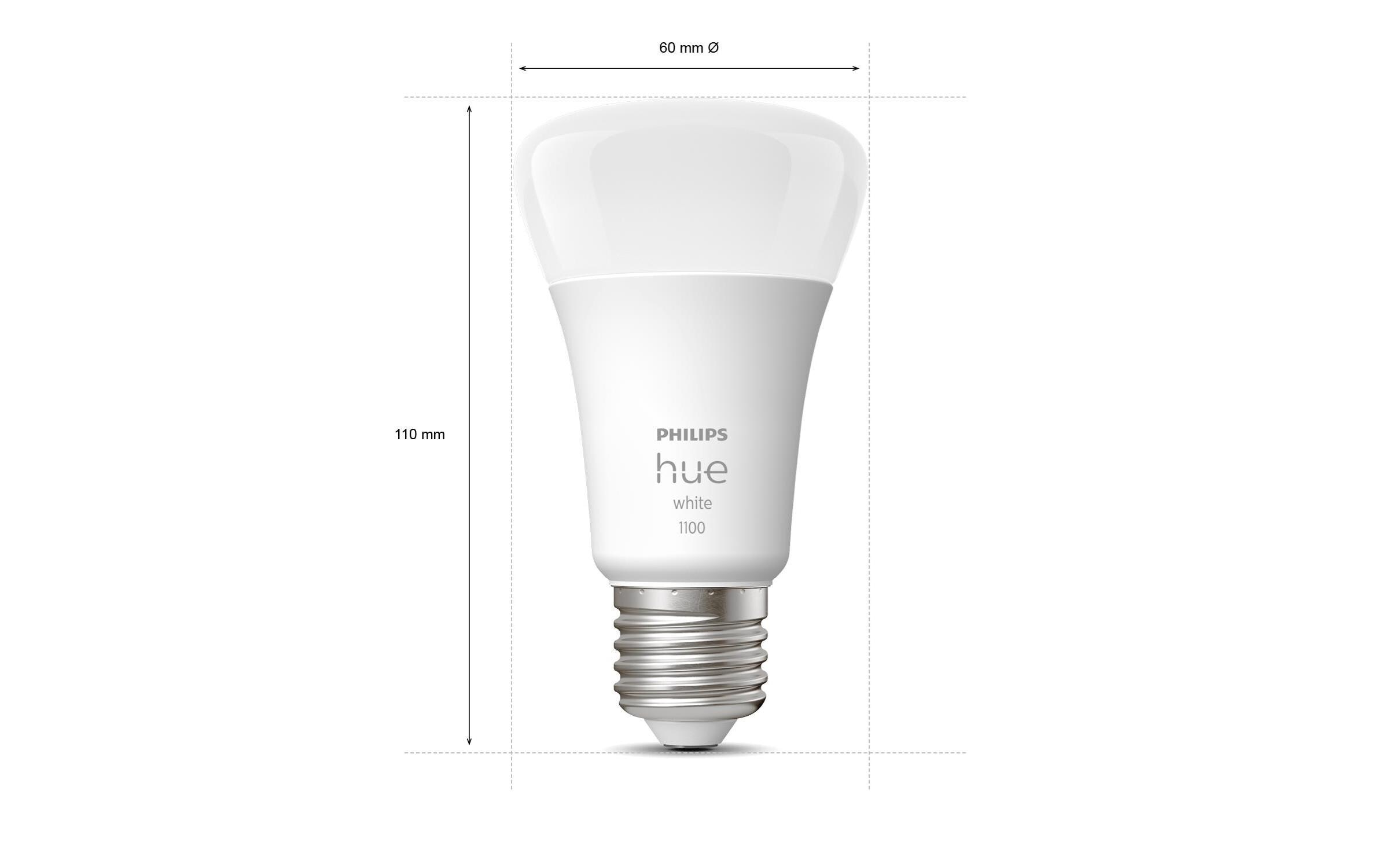 Philips Hue Spezialleuchtmittel »White Ambian«, E27, Warmweiss