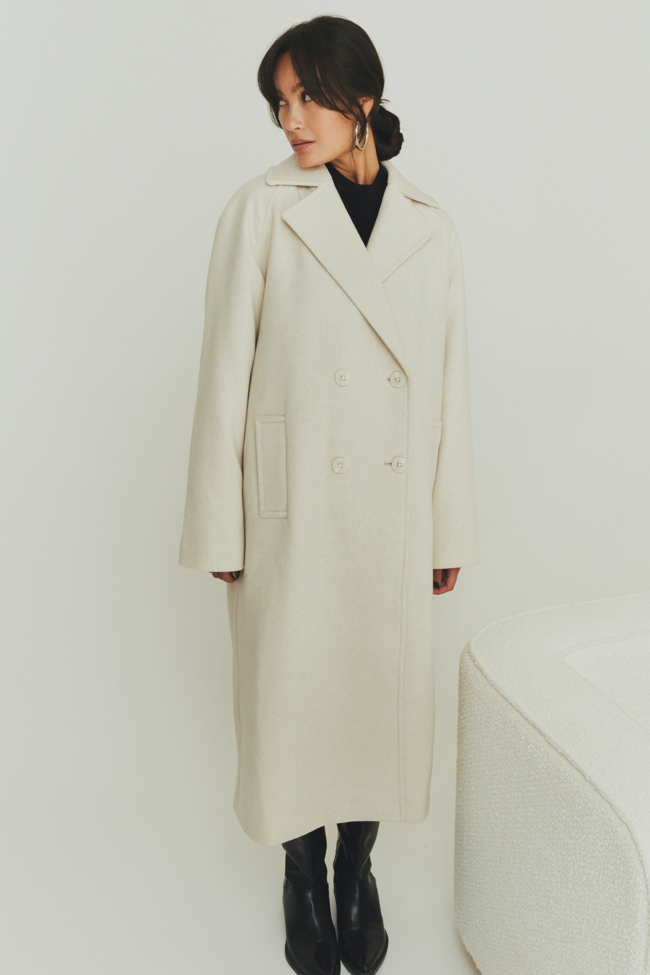 Y.A.S Langmantel »YASMARGOT LS LONG COAT S. NOOS«