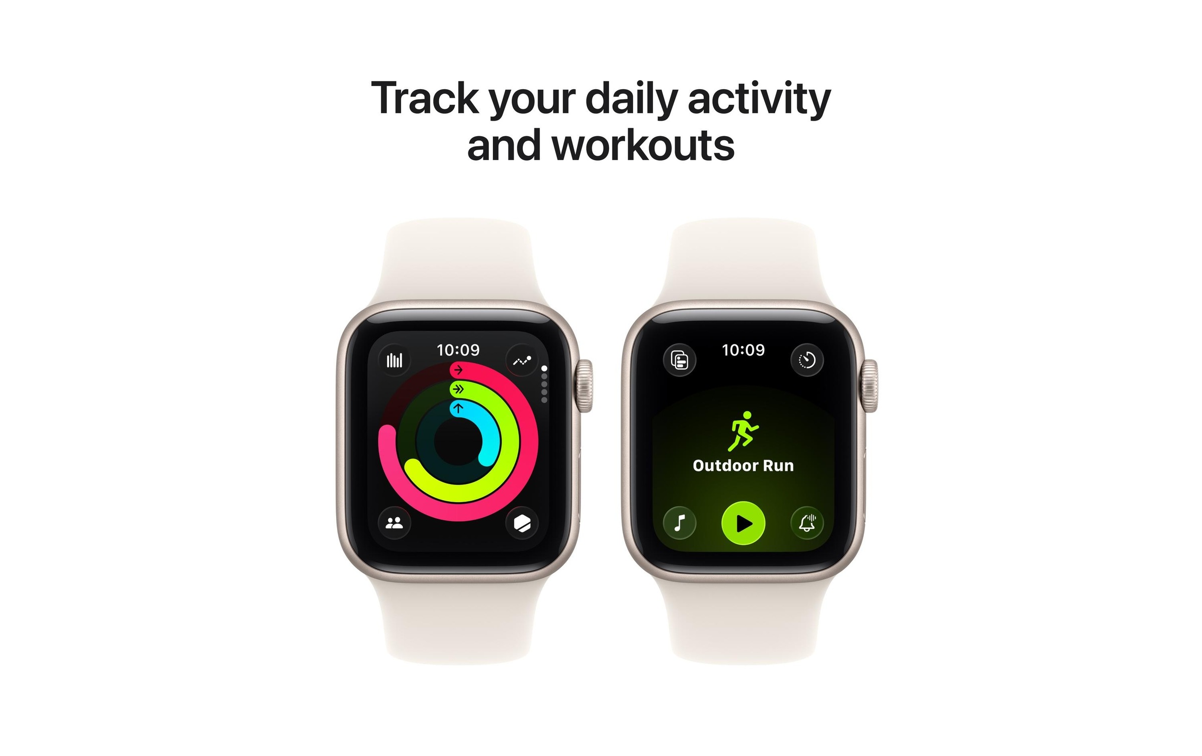 Apple Smartwatch »Watch SE 3 Sport Band«, Watch OS, 64 GB