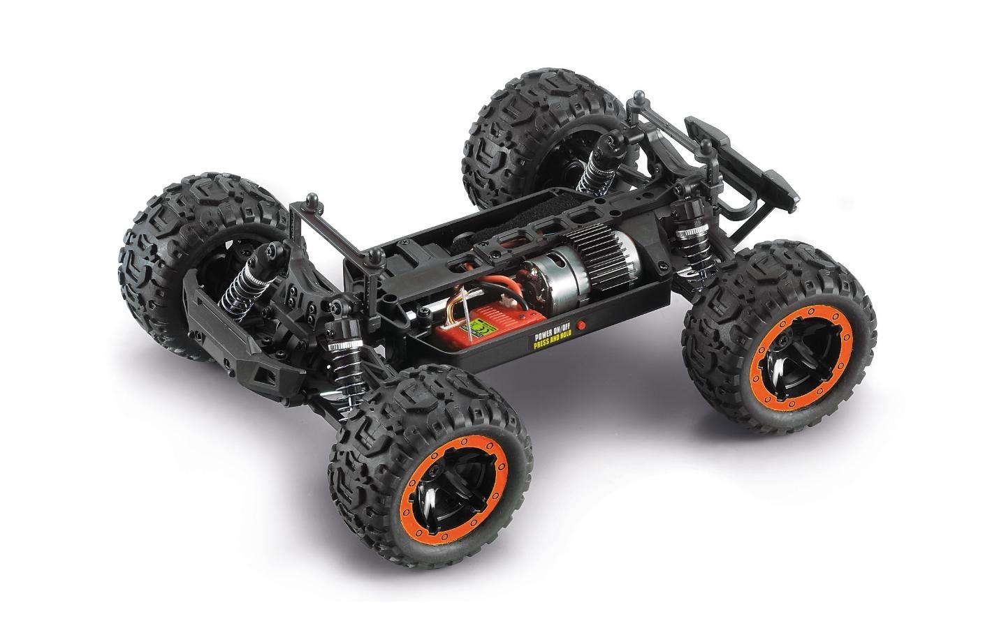 RC-Monstertruck »Blackzon Slyder MT 4WD Orange,«