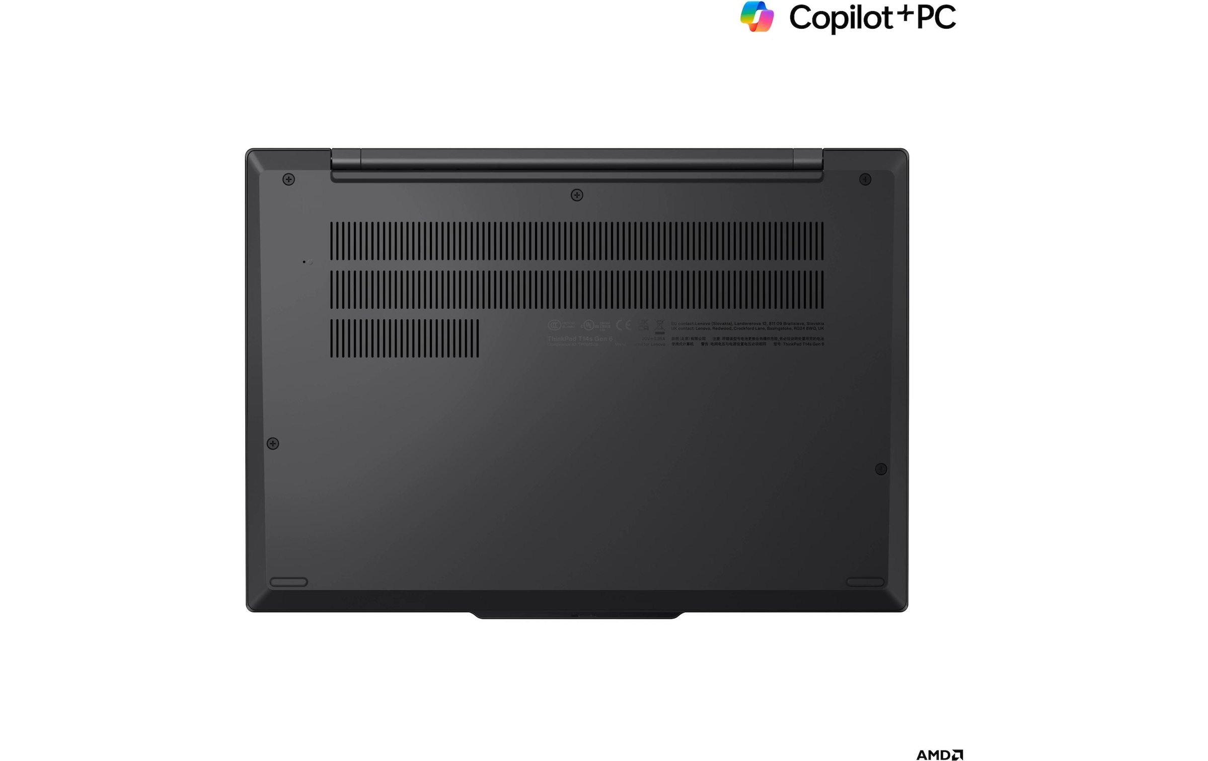 Lenovo Business-Notebook »ThinkPad T14s Gen. 6 (AMD), 5G«, 35,42 cm, / 14 Zoll, AMD, Ryzen 7, Radeon 880M, 1000 GB SSD
