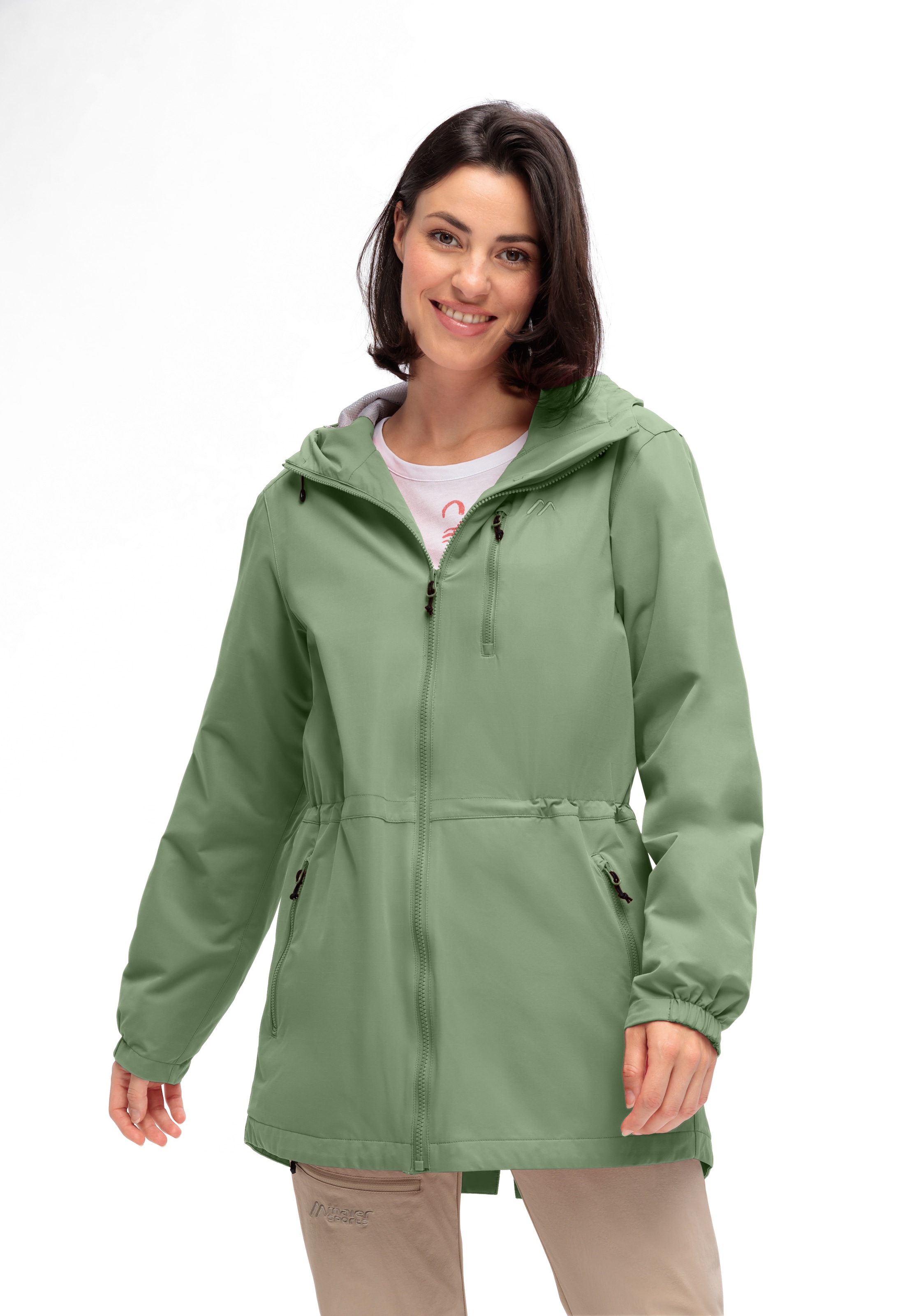 Maier Sports Parka »ArorA Loop W«, Damen Jacke wasserdicht, Outdoorjacke, 3 Taschen aussen + Innentasche